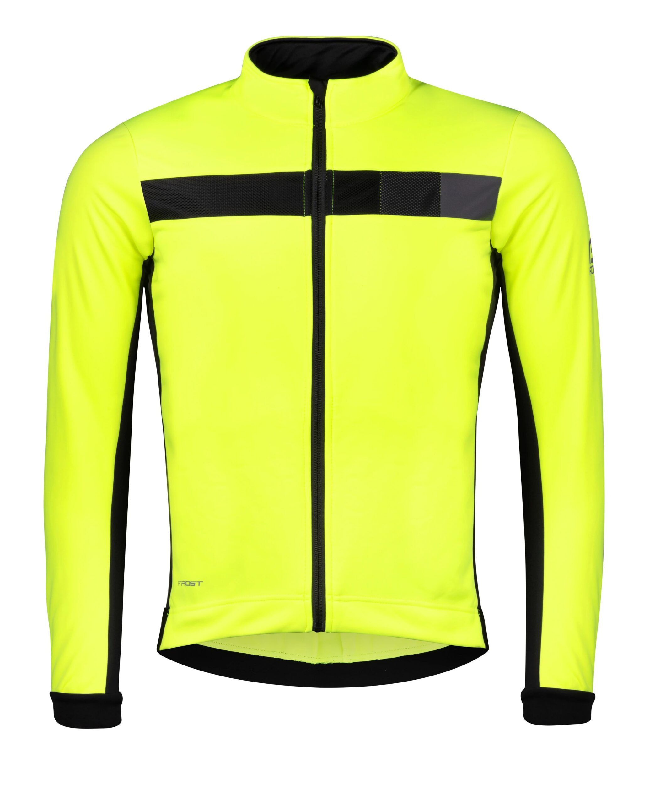 bunda F FROST softshell zimní, fluo-černá XS