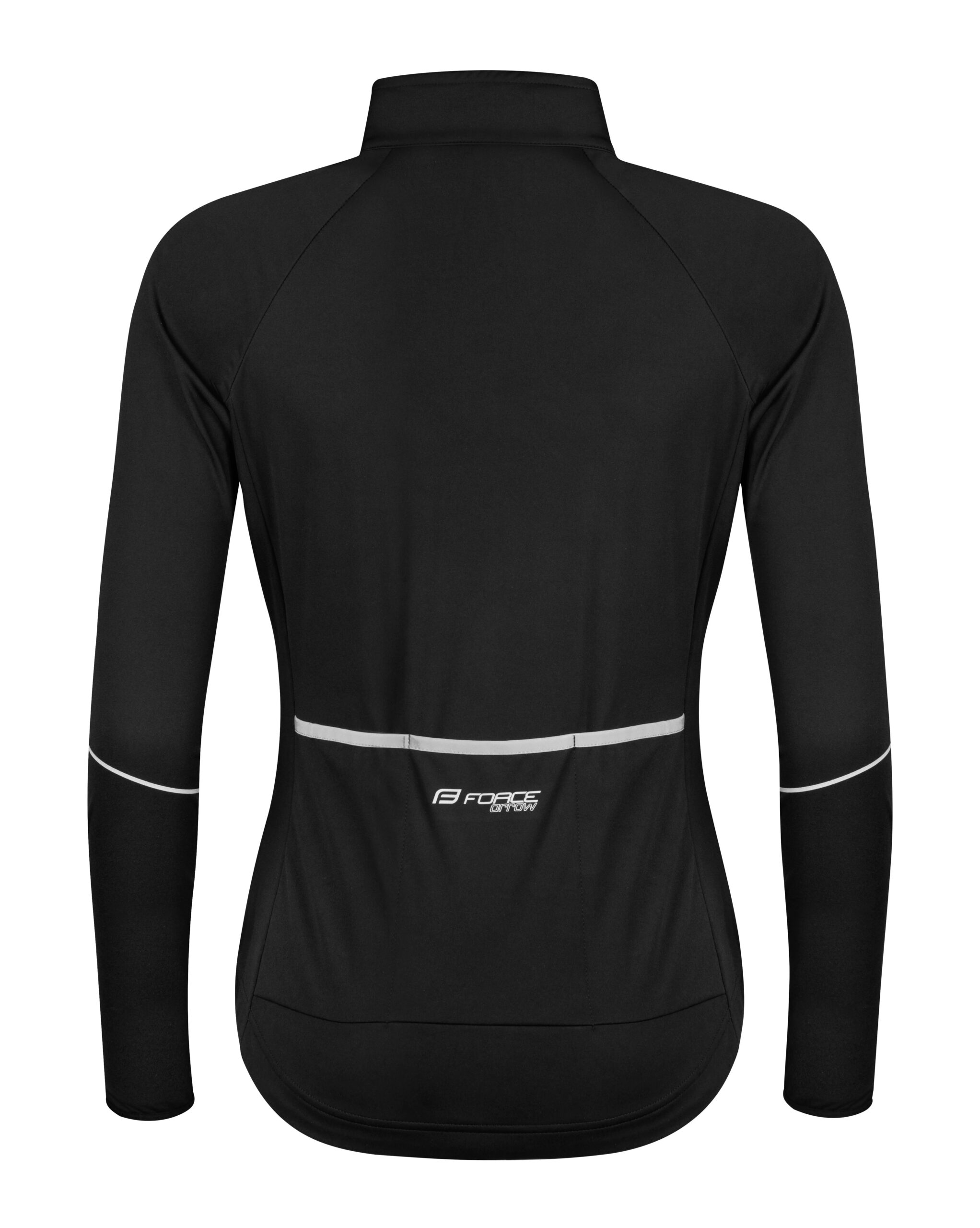 bunda FORCE ARROW LADY softshell, černá XS - Obrázek 2