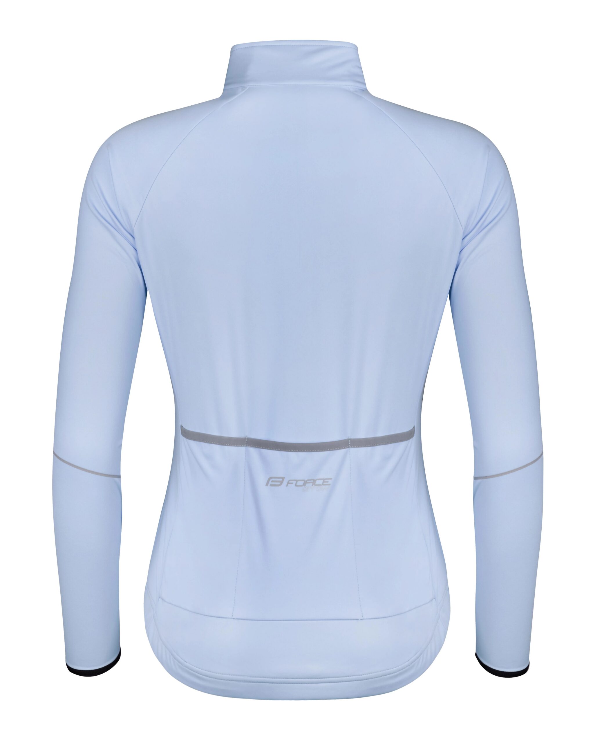 bunda FORCE ARROW LADY softshell, sv. modrá XS - Obrázek 2