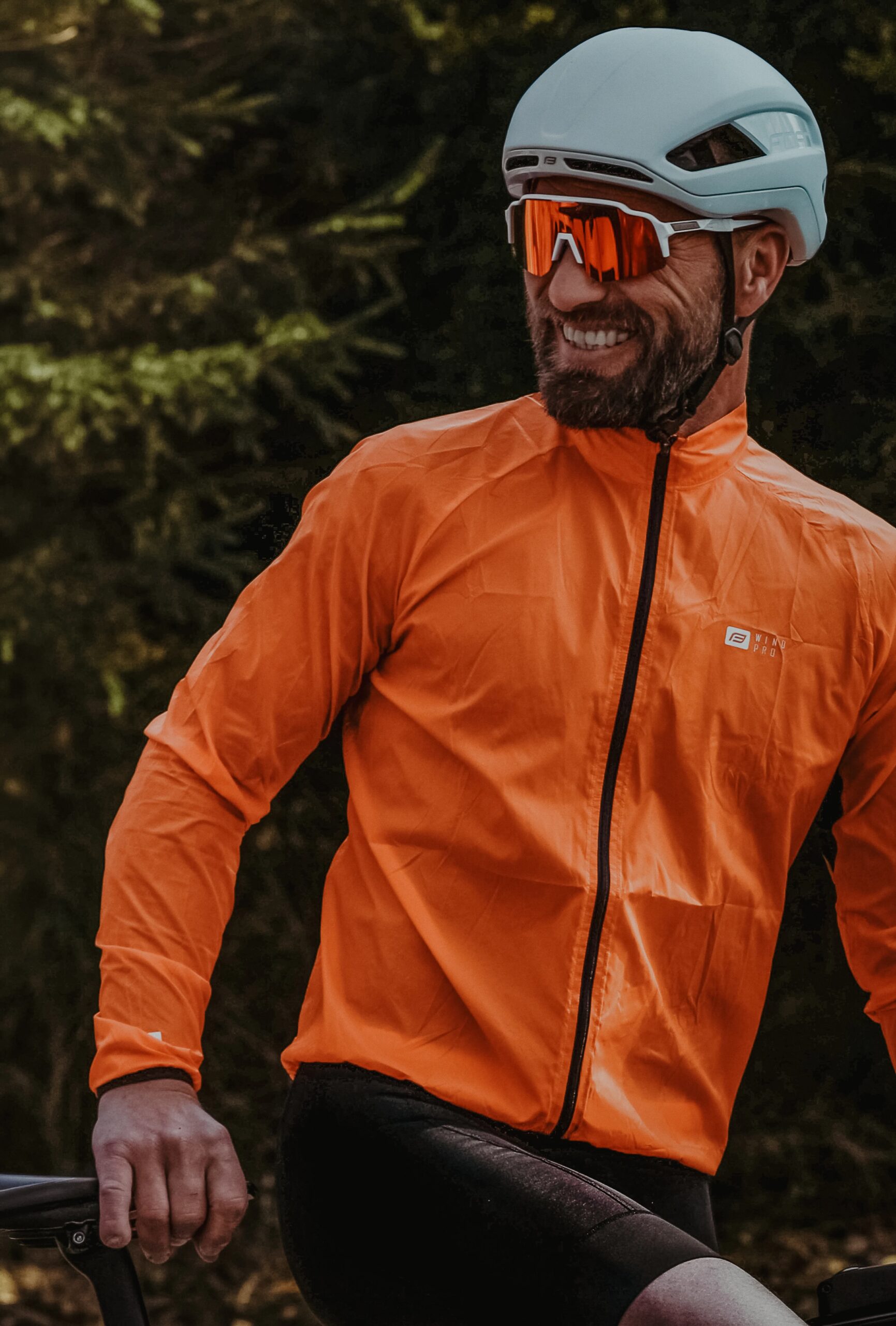 bunda FORCE WINDPRO neprofuk, oranžová L - Obrázek 4