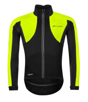 bunda FORCE X100 zimní, černo-fluo XS