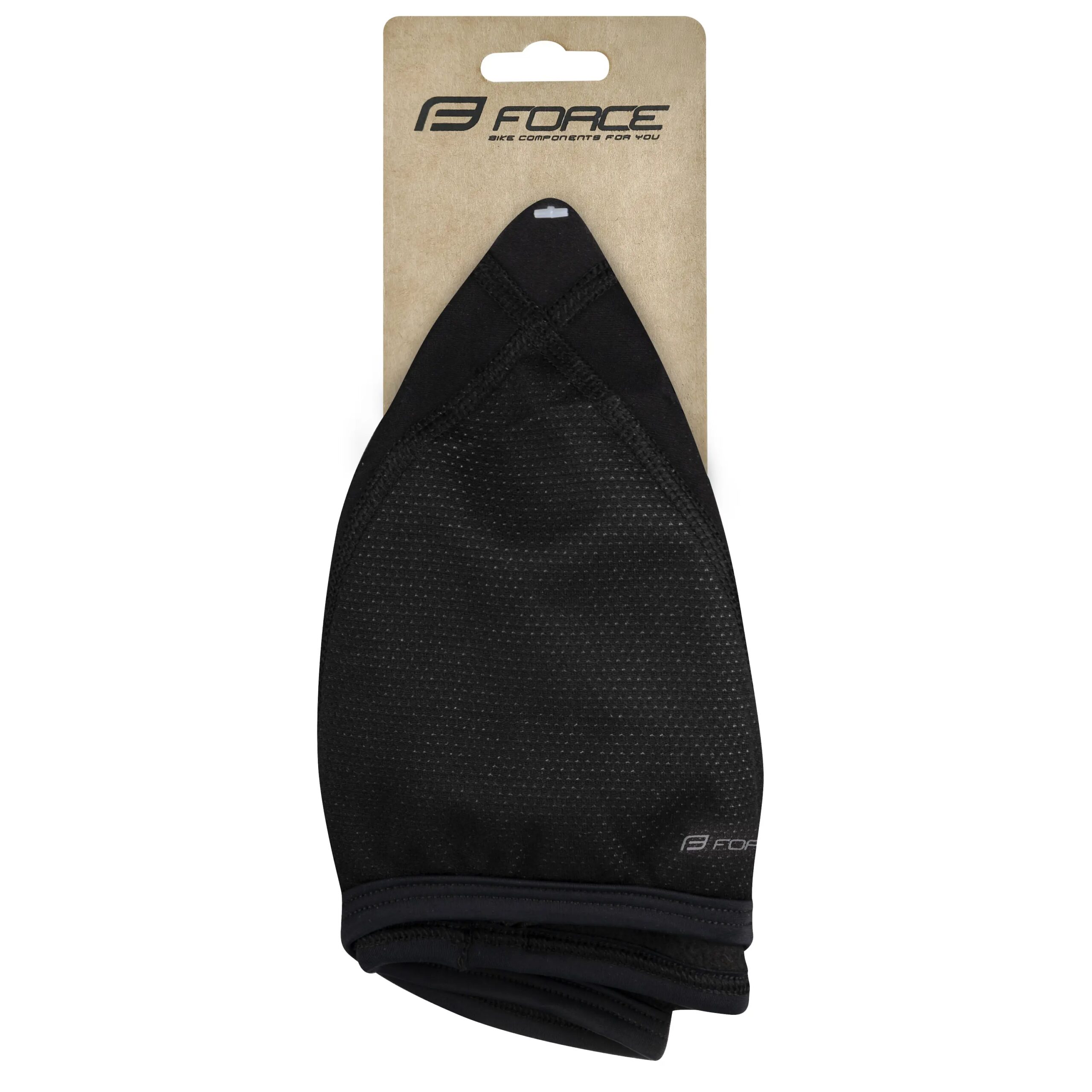 čepice pod přilbu FORCE FREEZE zimní, černá L-XL - Obrázek 5