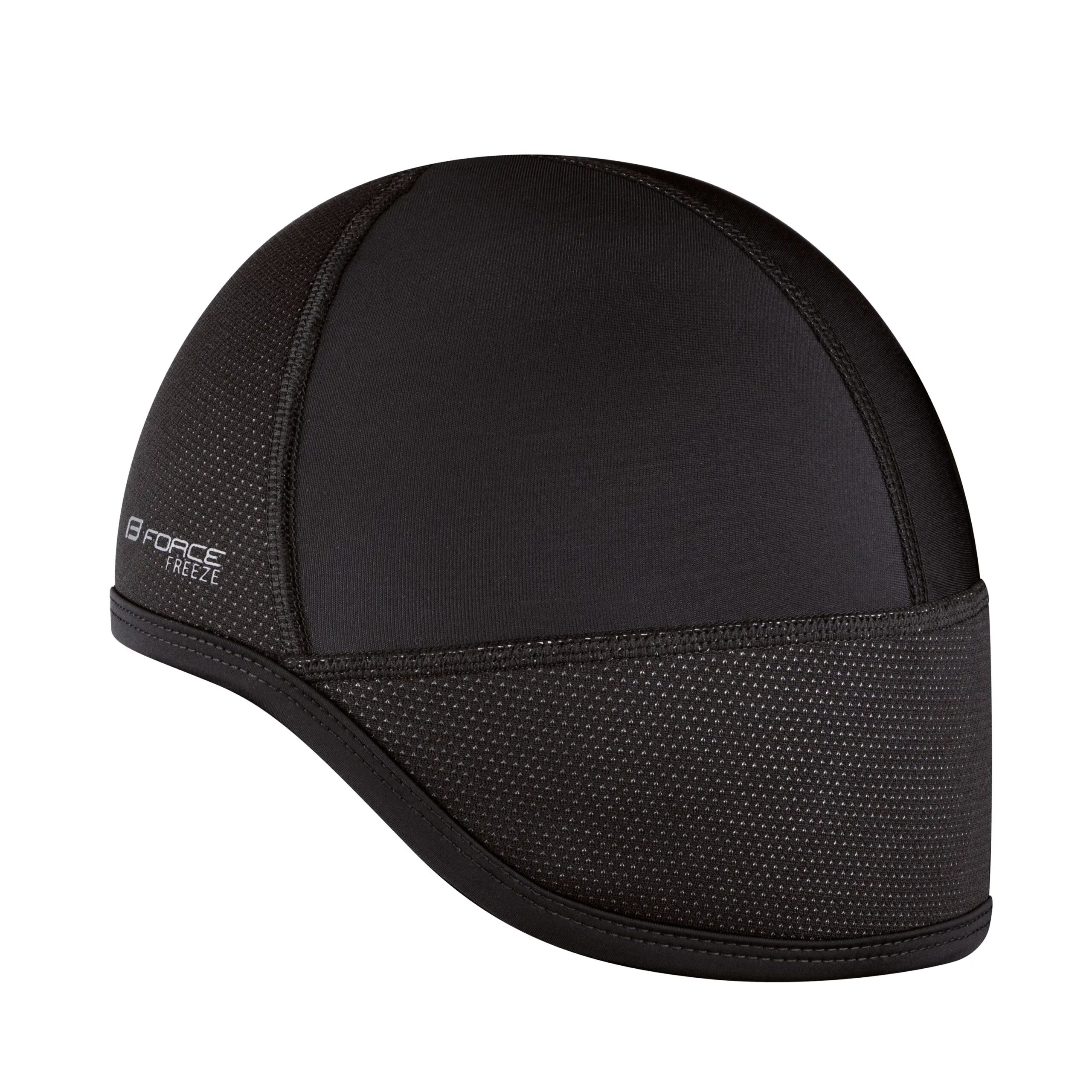 čepice pod přilbu FORCE FREEZE zimní, černá L-XL - Obrázek 2