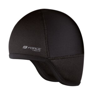 čepice pod přilbu FORCE FREEZE zimní, černá L-XL
