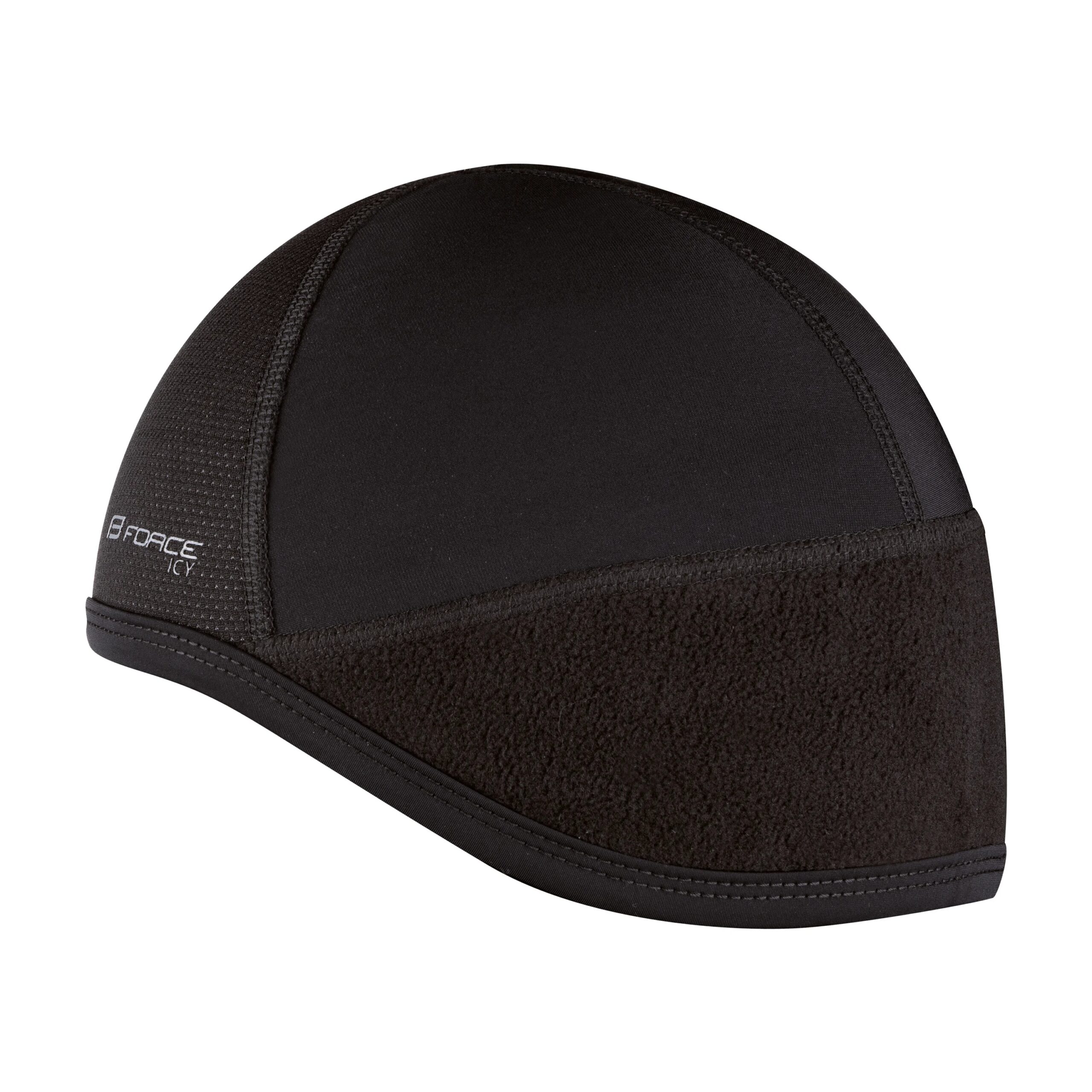 čepice pod přilbu FORCE ICY zimní, černá L-XL - Obrázek 2