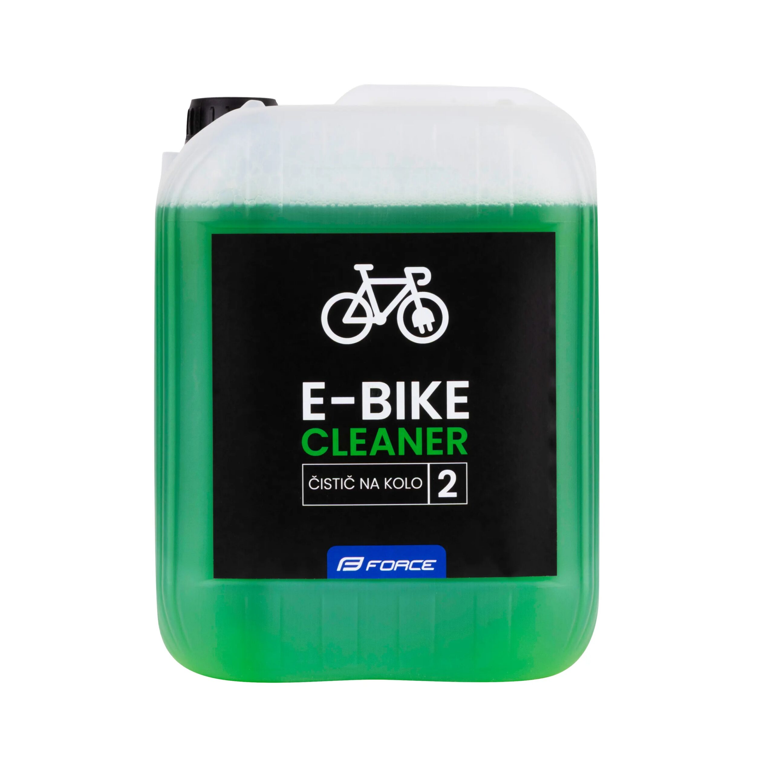 čistič FORCE E-BIKE k doplnění - 5l - zelený