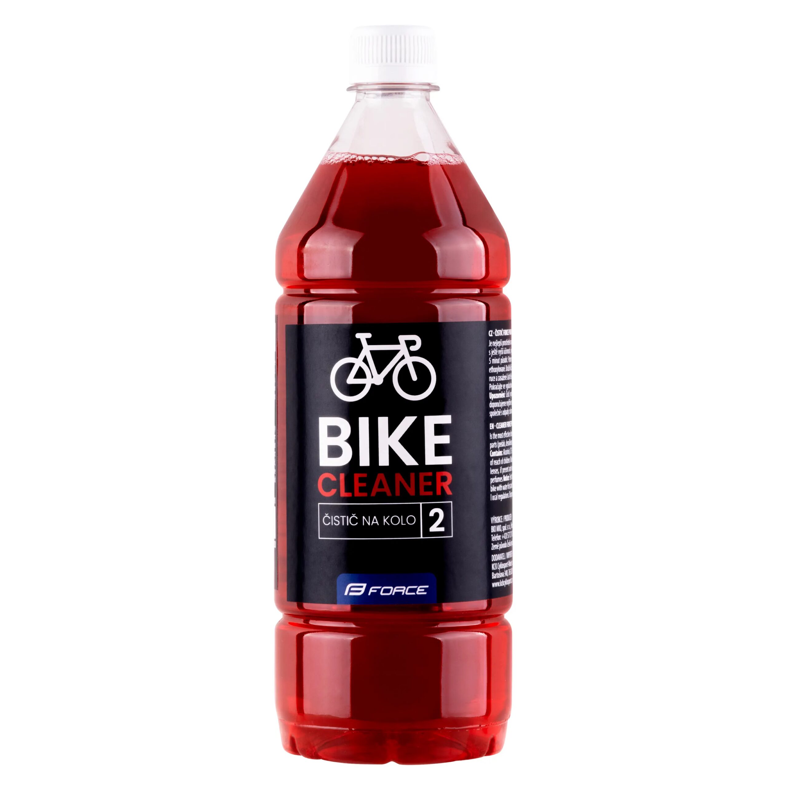 čistič FORCE PURA k doplnění - 1l -červený, cherry
