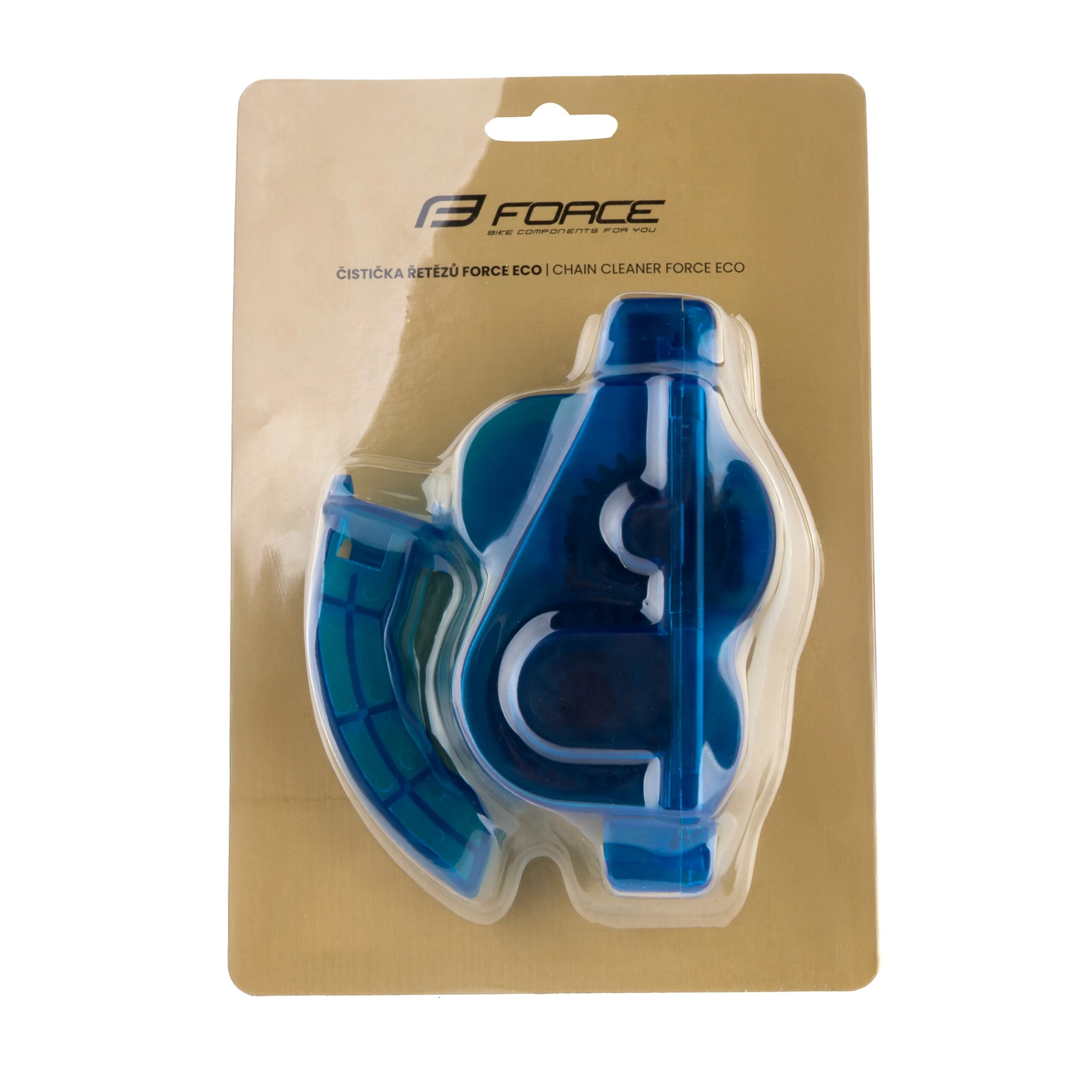 čistička řetězů FORCE ECO plast. s rukojetí, modrá - Obrázek 4