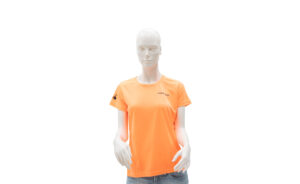 Dámské funkční tričko KOSTKA – Neon Orange Velikost L (large)