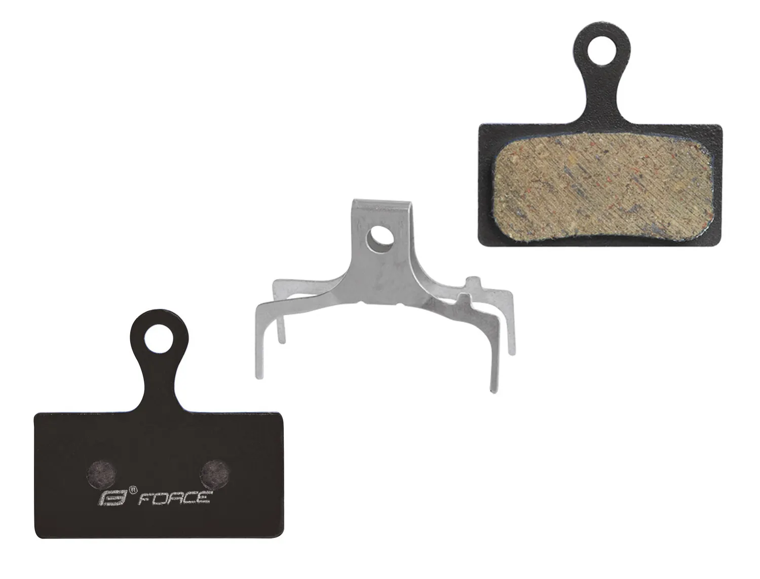 destičky brzdové FORCE SH G03A E-BIKE polymer