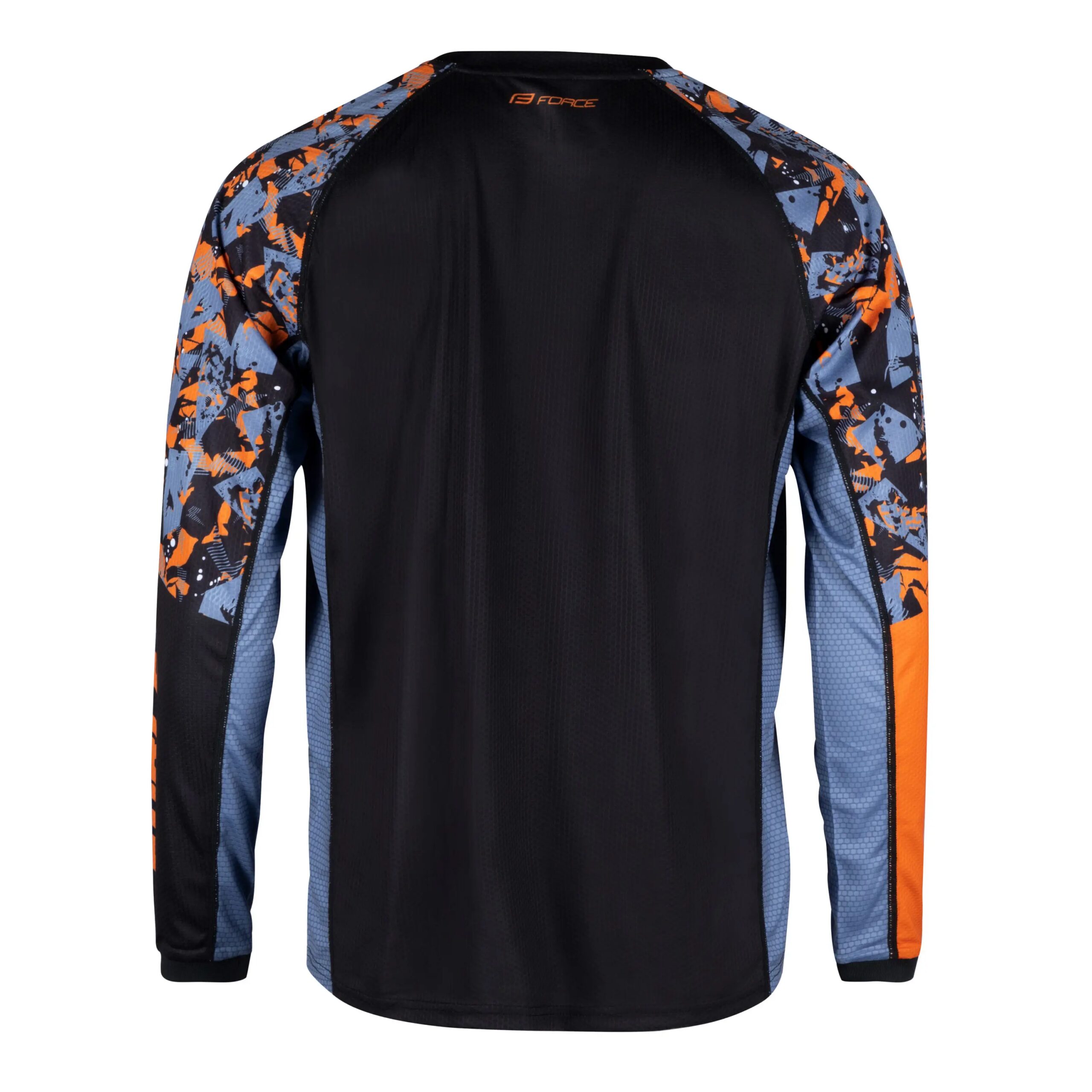 dres F RECKLESS dl. rukáv, černo-oranžový S - Obrázek 2
