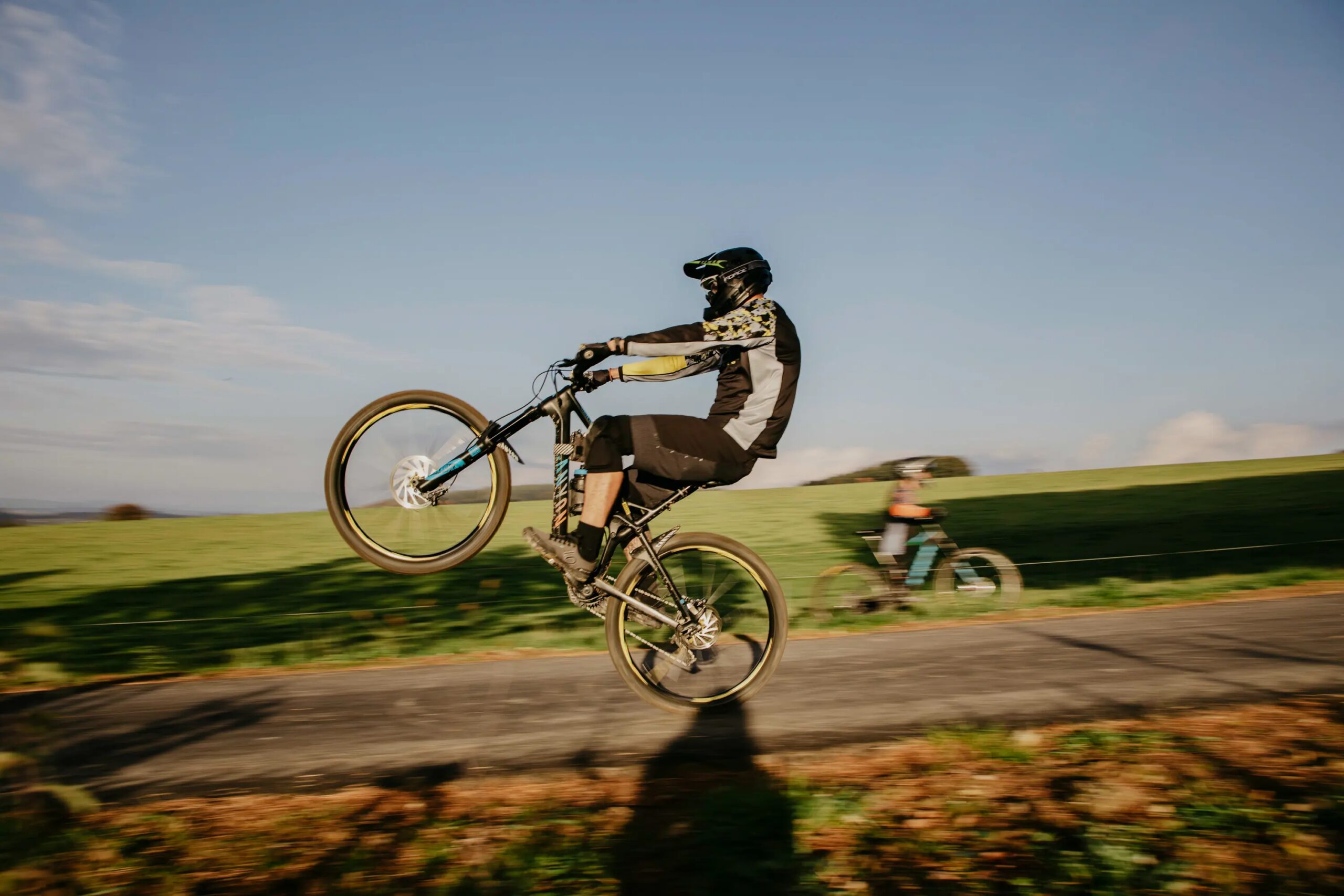 dres F RECKLESS dl. rukáv, černo-žluto-šedý XL - Obrázek 6