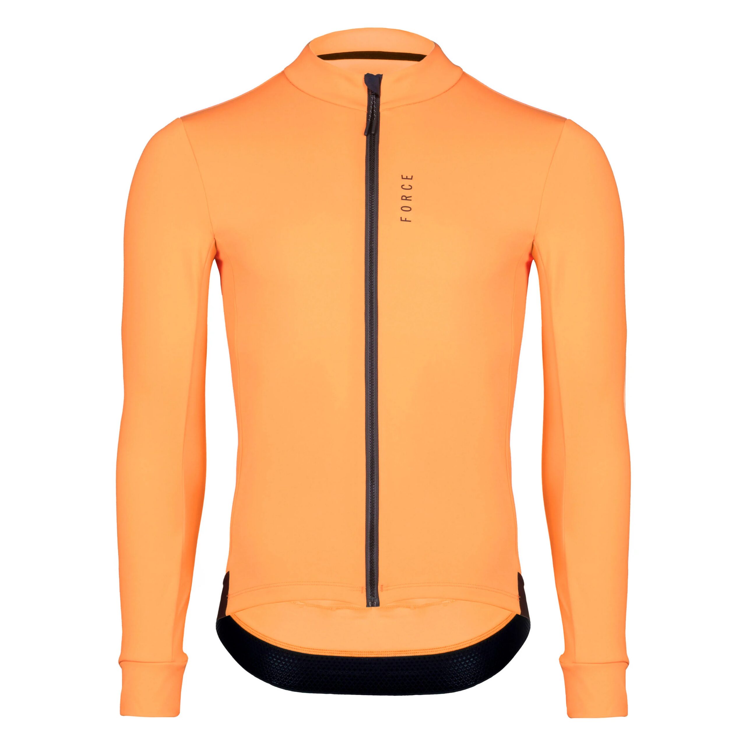 dres FORCE ENDLESS dlouhý rukáv, oranžový 4XL
