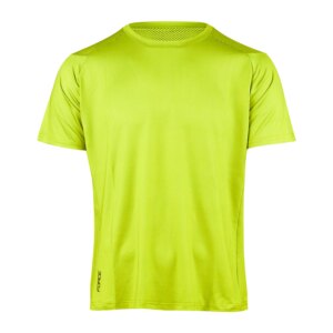 dres FORCE MTB MOUNT krátký rukáv, limetkový XS