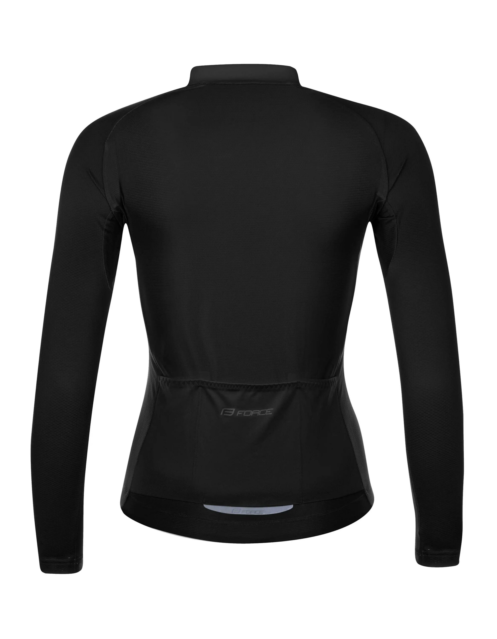 dres FORCE PURE UNI dlouhý rukáv, černý S - Obrázek 2