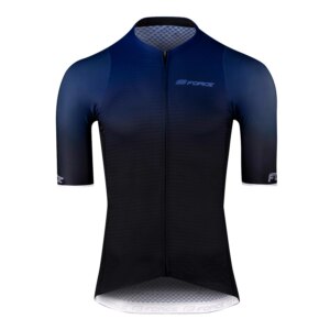 dres FORCE SMOOTH krátký rukáv, modro-černý XS