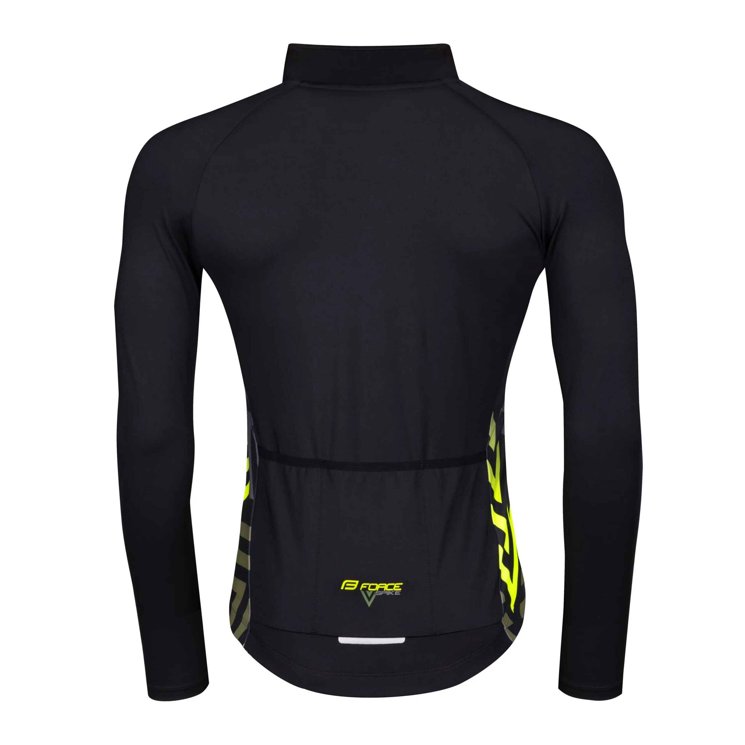 dres FORCE SPIKE dlouhý rukáv, černo-fluo S - Obrázek 2