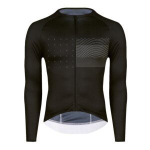 dres FORCE SWAY dl. rukáv, černý XL