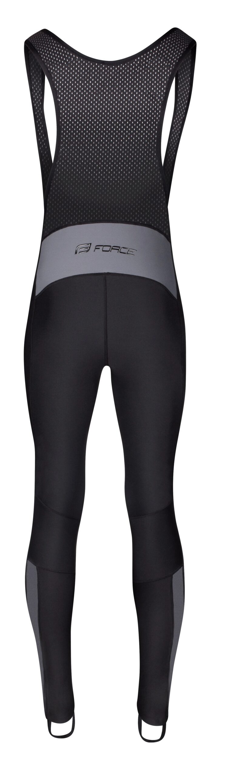kalhoty F BRIGHT se šráky bez vložky, černé M - Obrázek 2