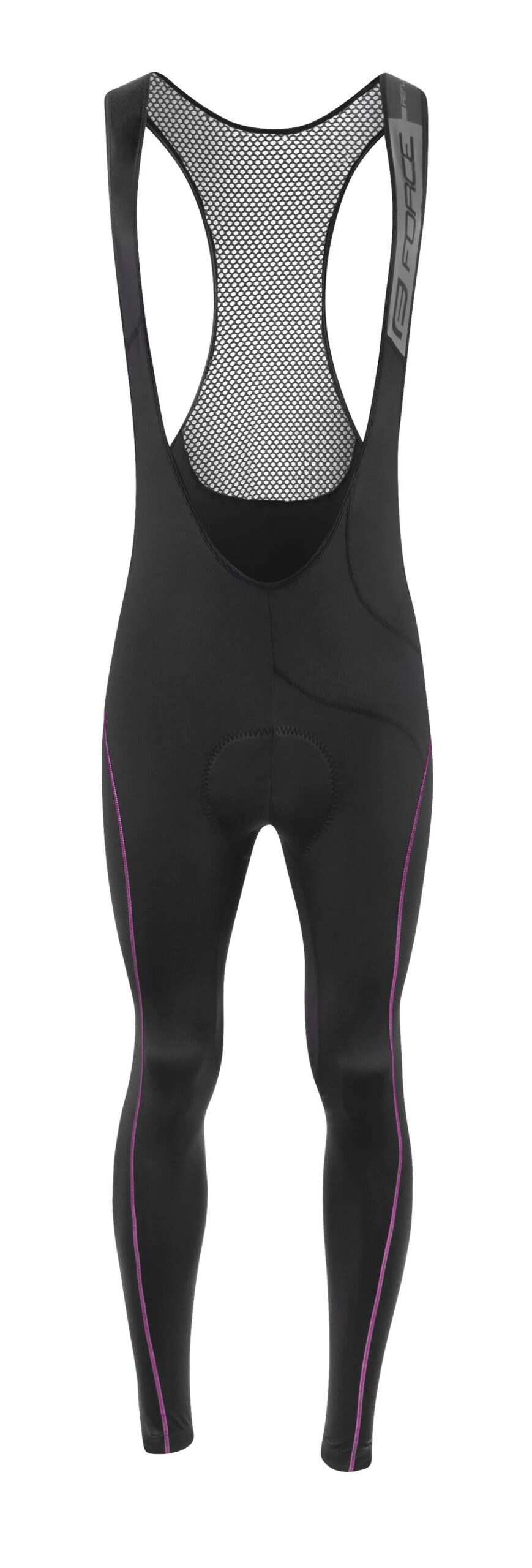 kalhoty F REFLEX LINE LADY s vložkou,črn-růžov S