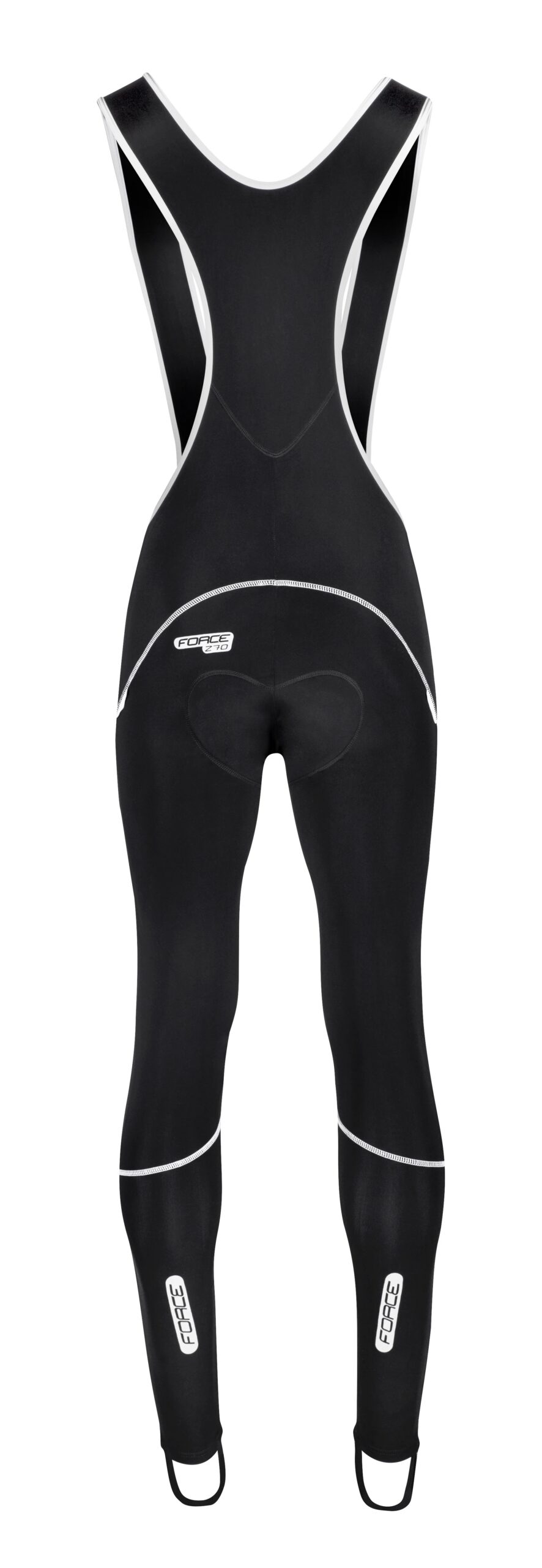 kalhoty F Z70 SOFTSHELL se šráky s vložkou, černé - Obrázek 2
