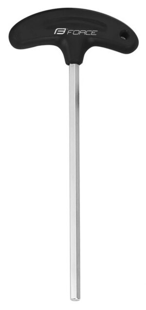 klíč šestihranný FORCE 6 x150mm, černý