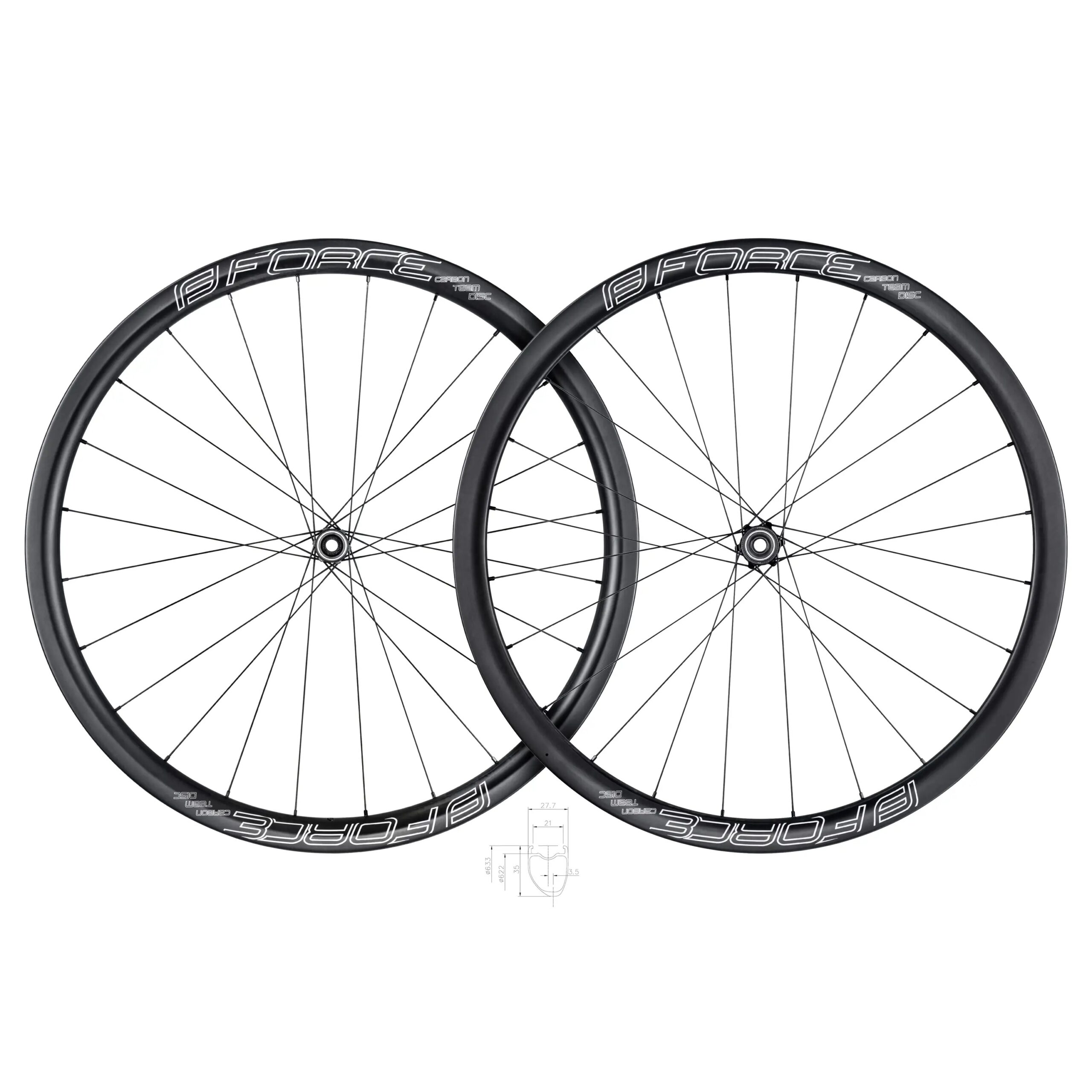kola siln.FORCE TEAM SP KARBON DISC 35 plášťová