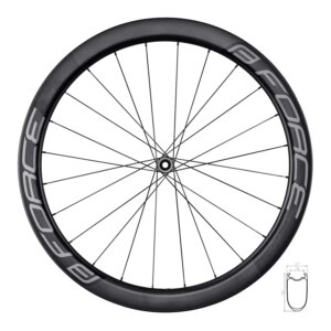 kolo přední siln. F TEAM SP KARBON DISC 50 plášť.