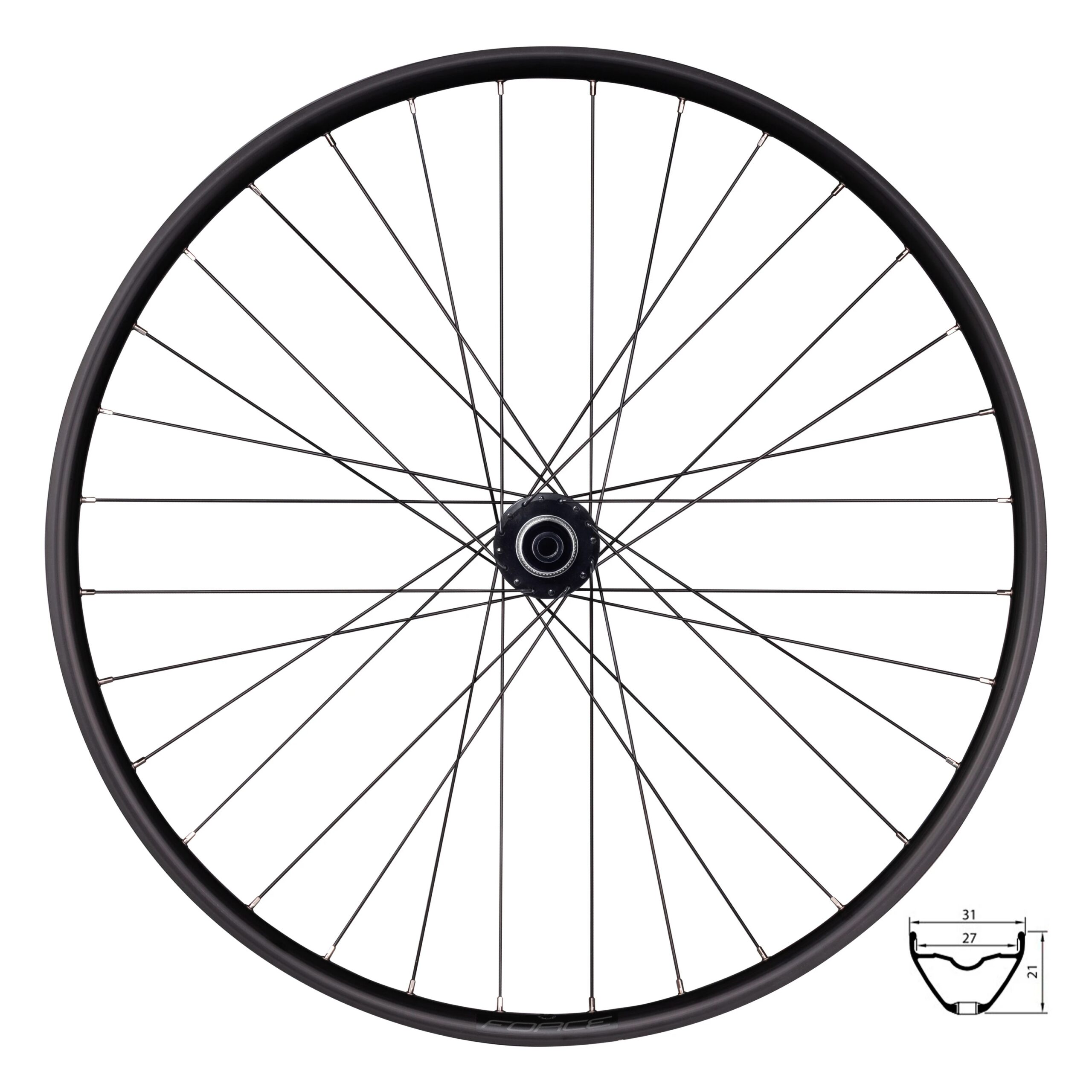 kolo zadní FORCE XC 622x27 SHMT410MS-CL/12/148 32d