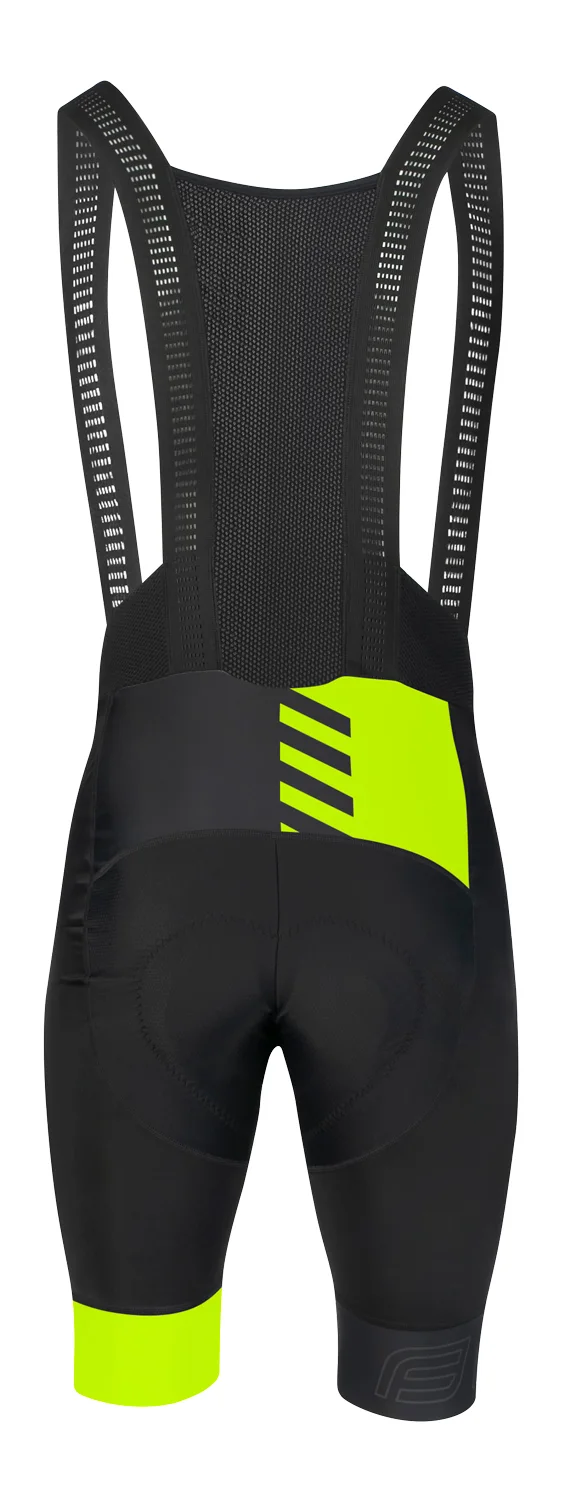 kraťasy F FASHION se šráky a vložkou,črn-fluo XS - Obrázek 2