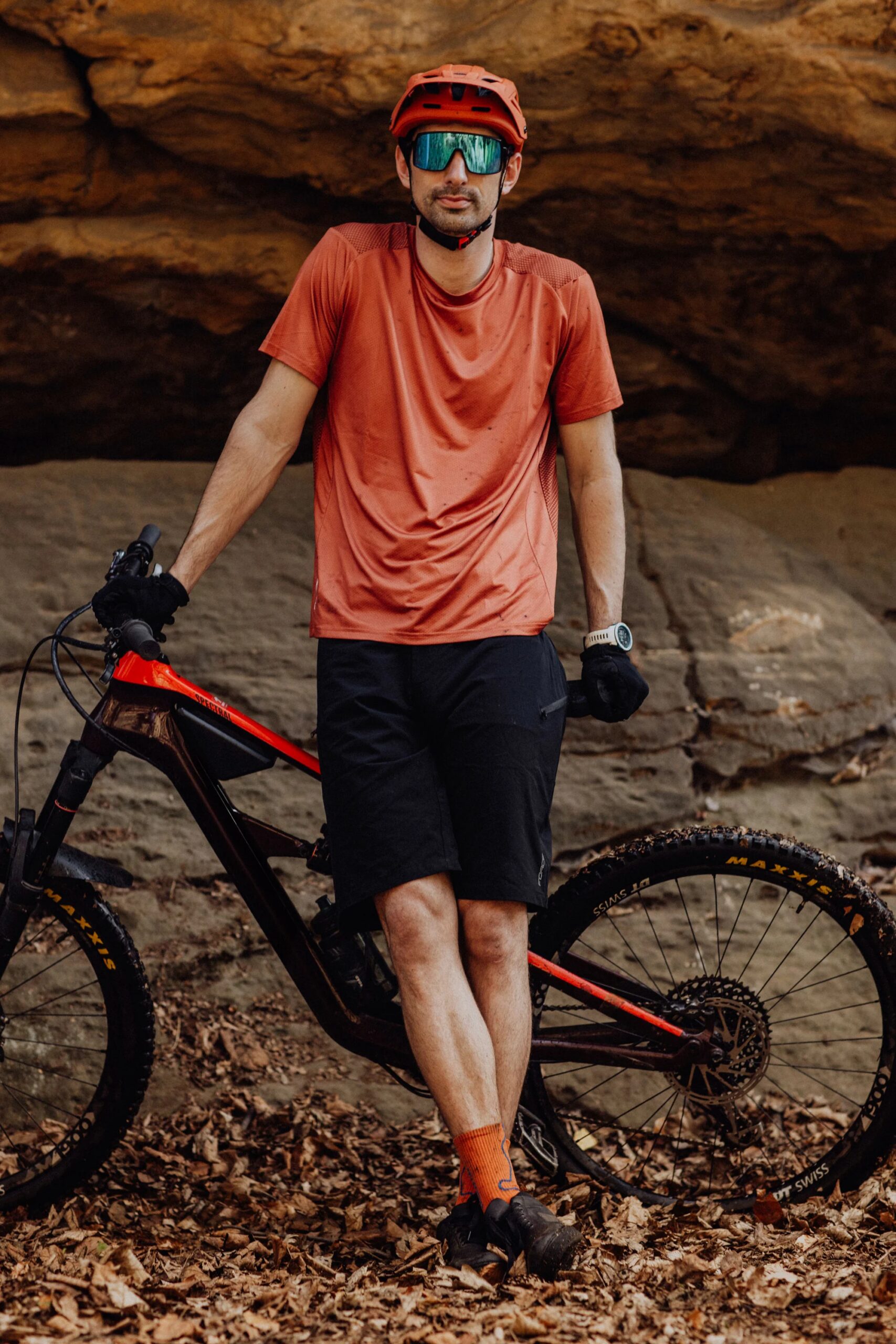 kraťasy FORCE MOUNT MTB bez vložky, černé XL - Obrázek 3