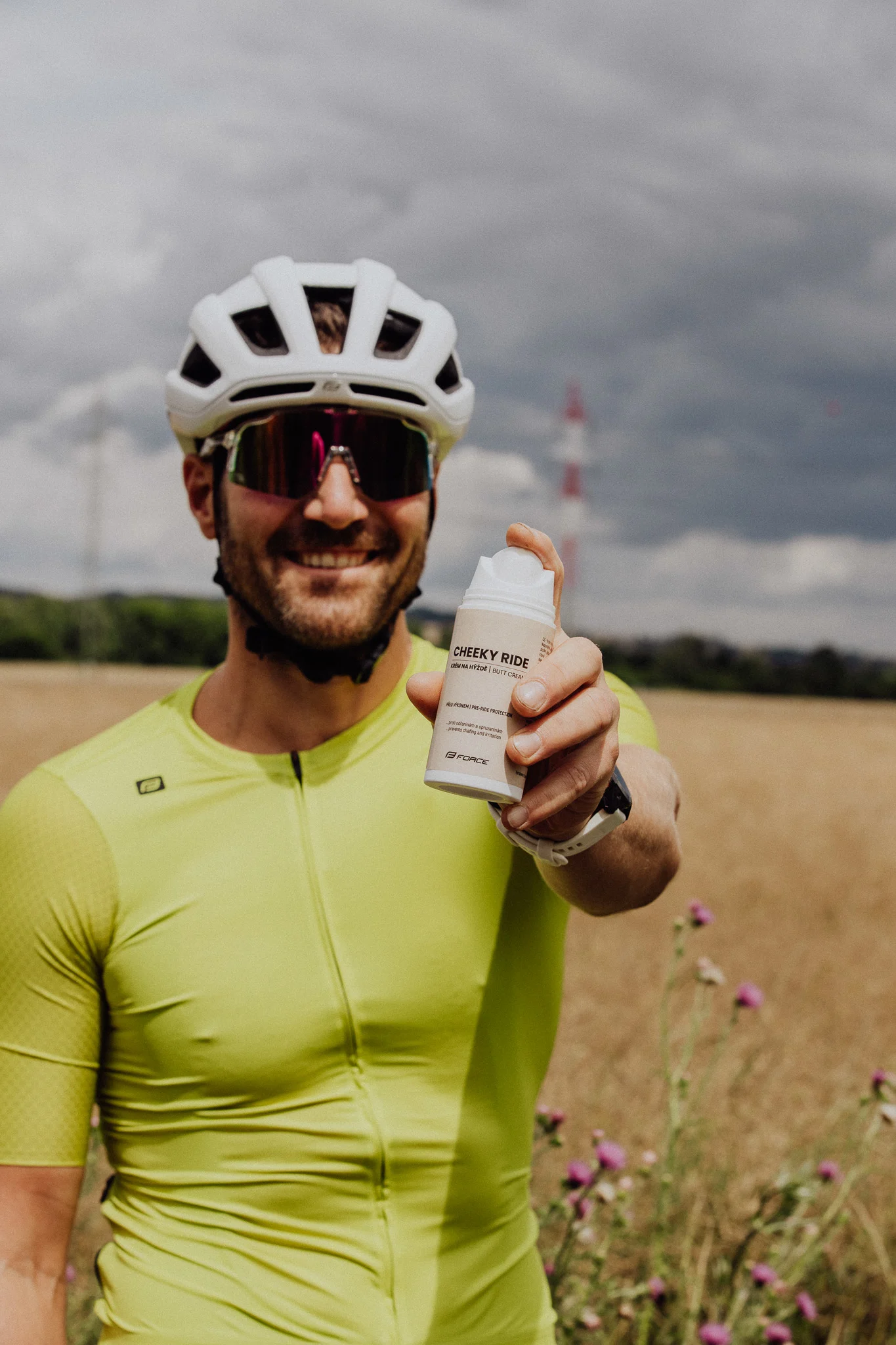 krém na hýždě FORCE CHEEKY RIDE, tuba 100 ml - Obrázek 3