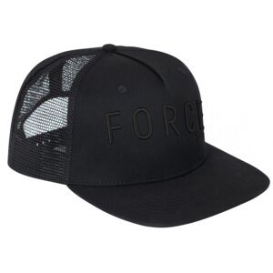 kšiltovka FORCE TRUCKER LOGO 3D, černá