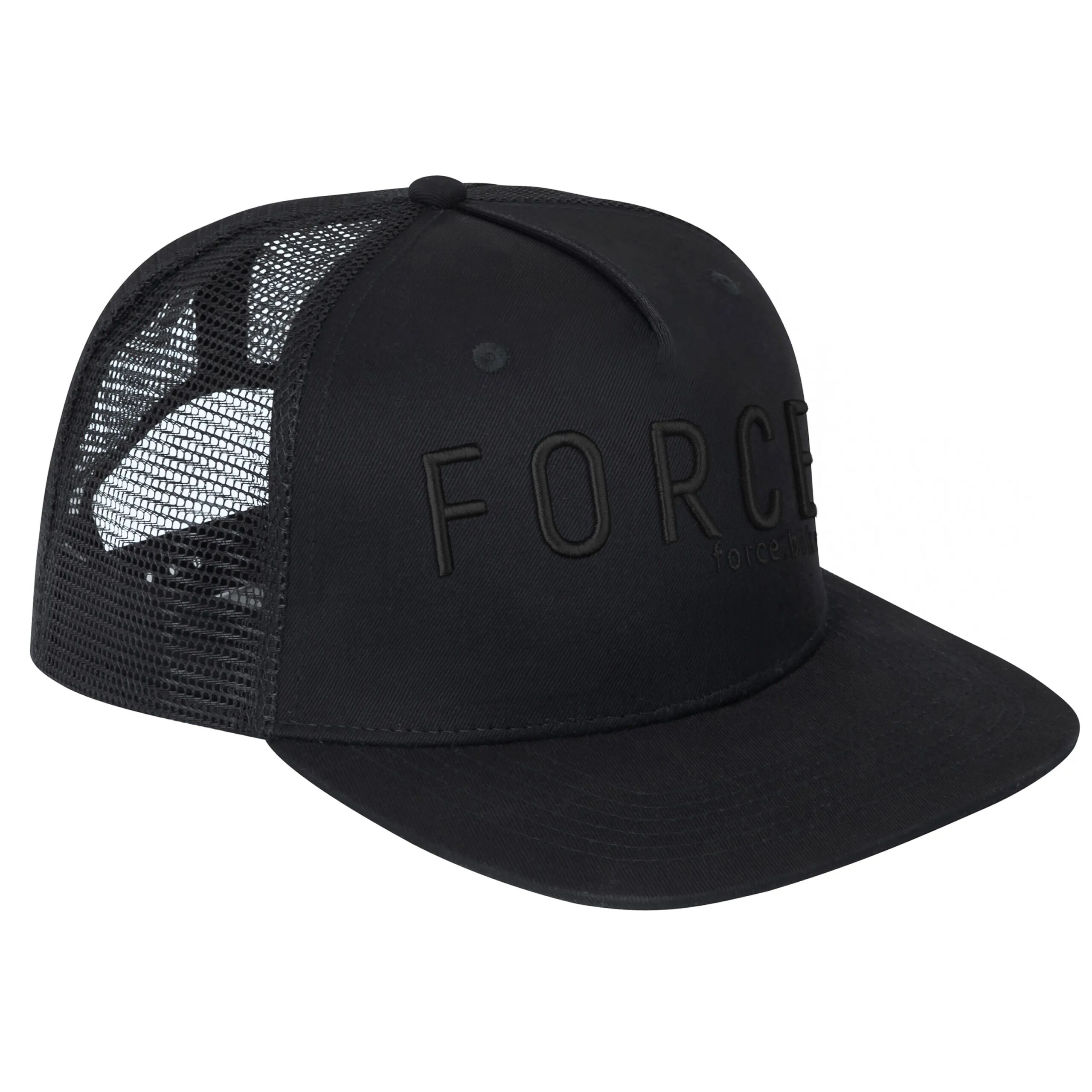 kšiltovka FORCE TRUCKER LOGO 3D, černá