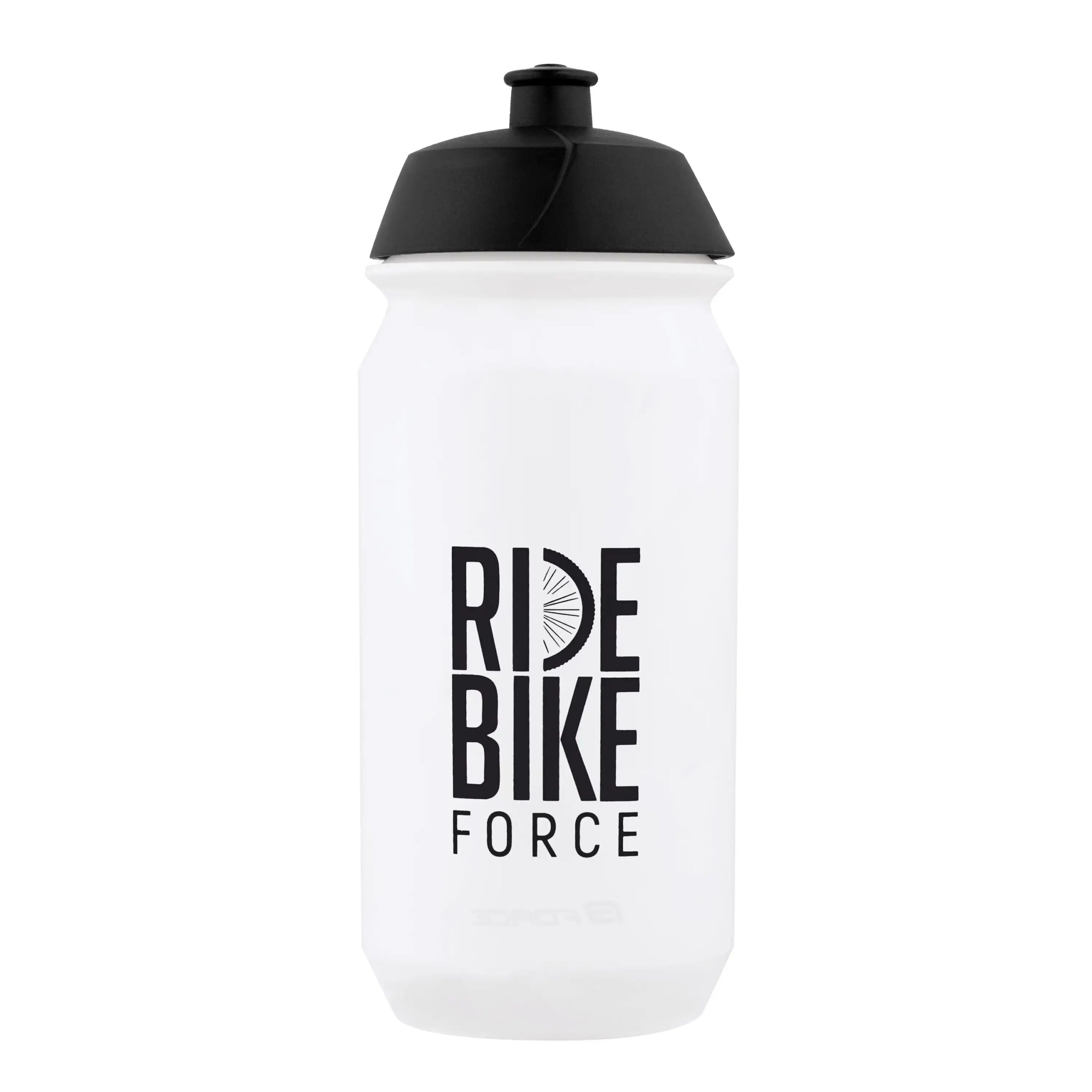 láhev F RIDE BIKE 0,5 l, transparentní-černá