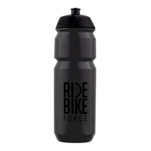 láhev F RIDE BIKE 0,75 l,transparentní černá-černá