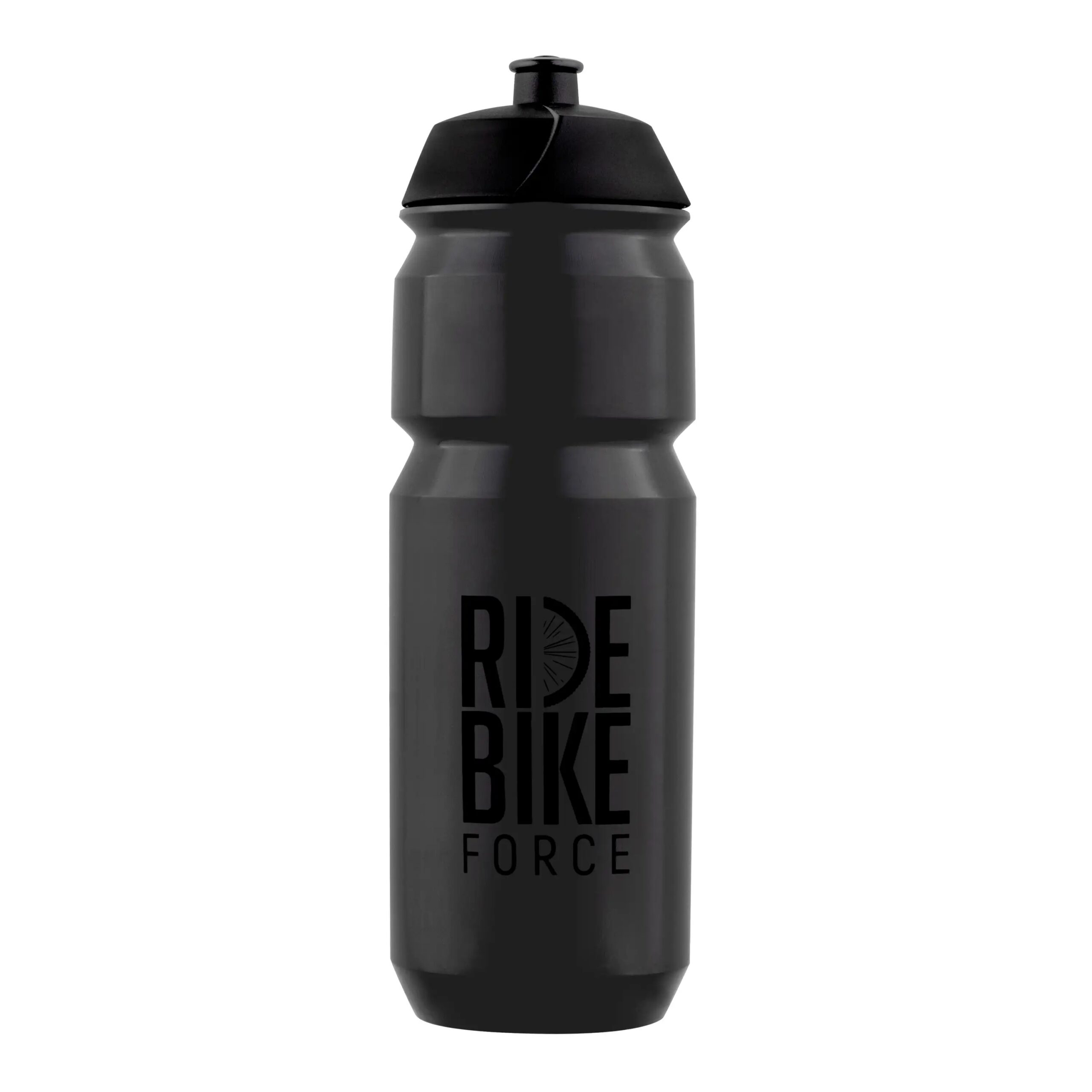 láhev F RIDE BIKE 0,75 l,transparentní černá-černá