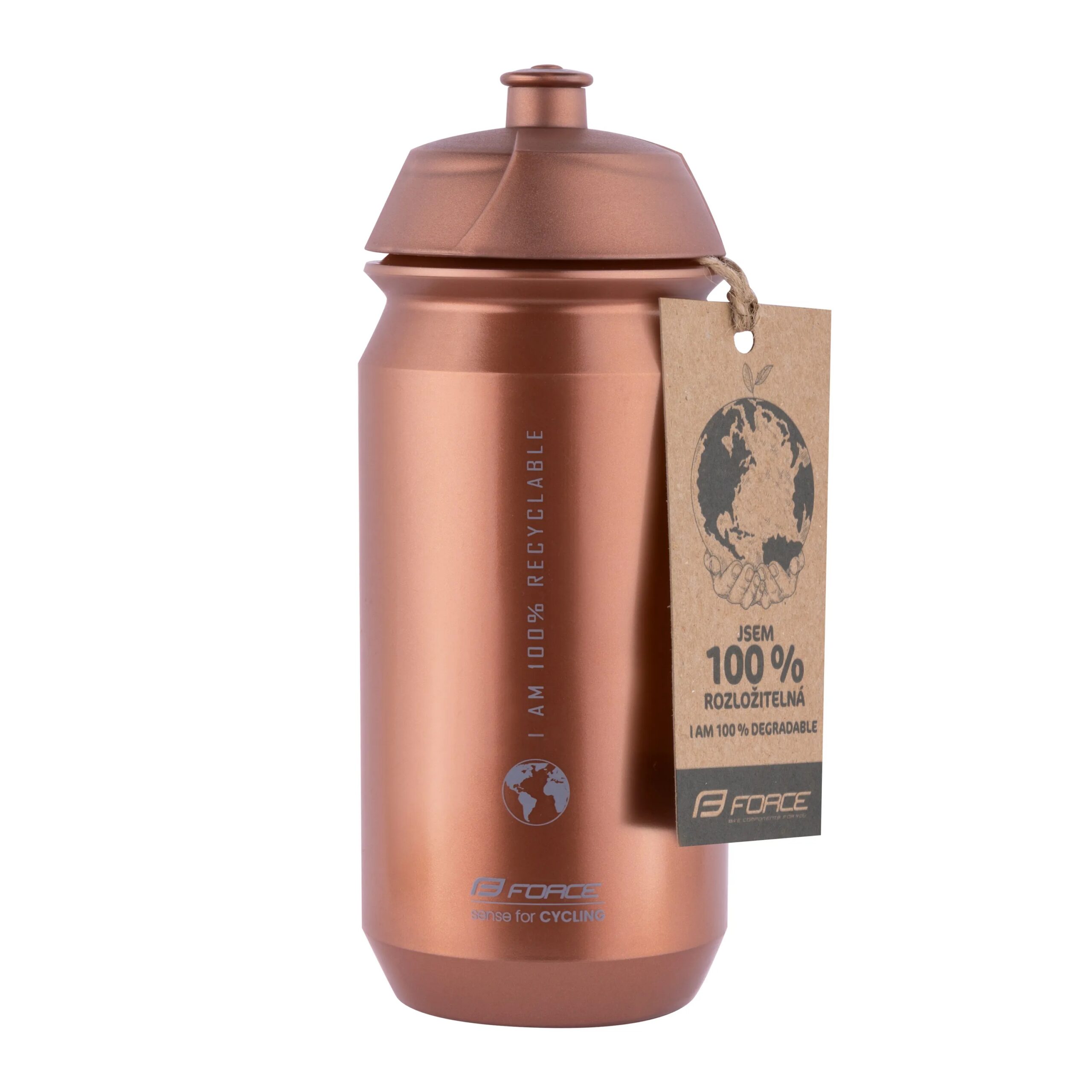 láhev FORCE BIO EARTH 0,5 l, bronzovo-šedá - Obrázek 2