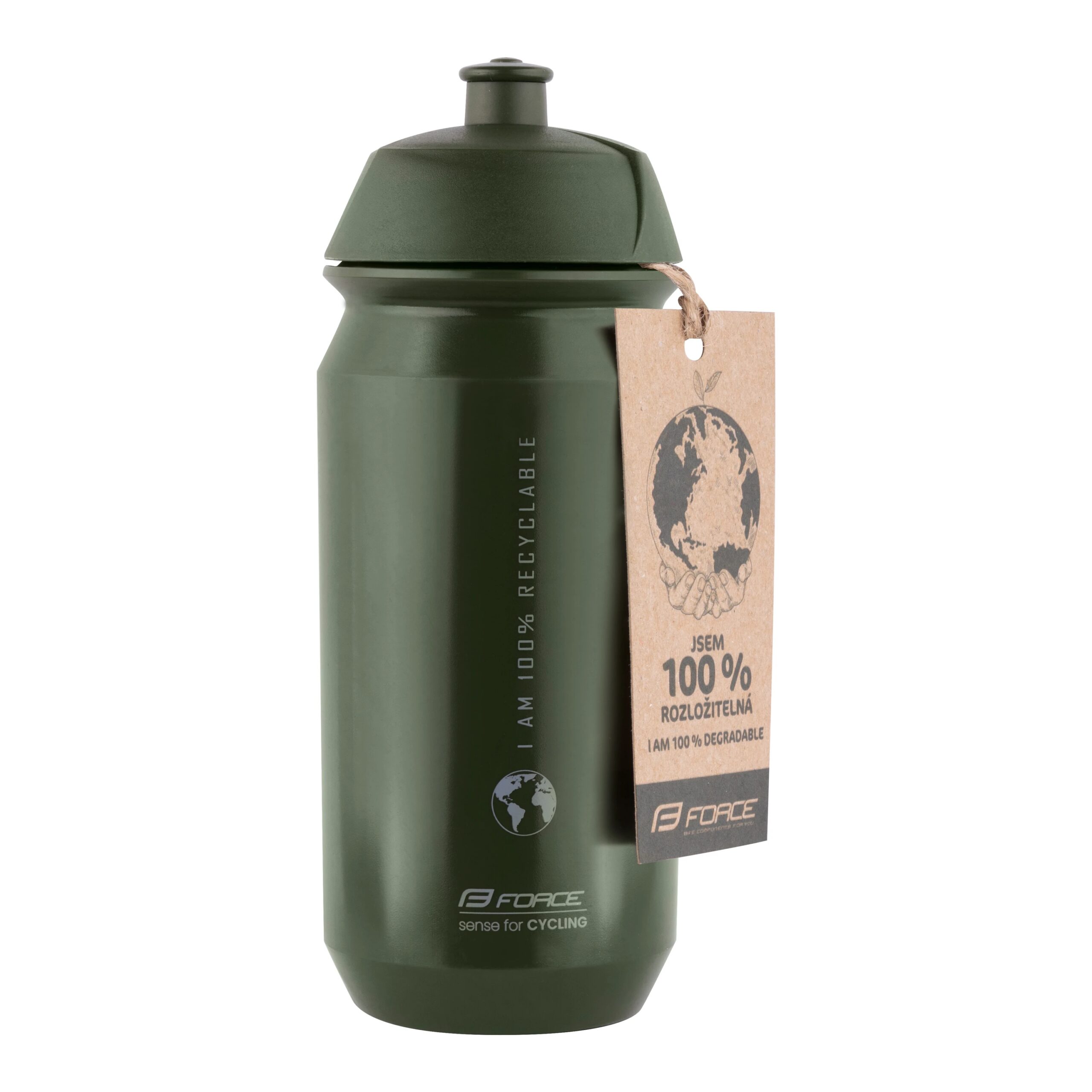 láhev FORCE BIO EARTH 0,5 l, zeleno-šedá - Obrázek 3