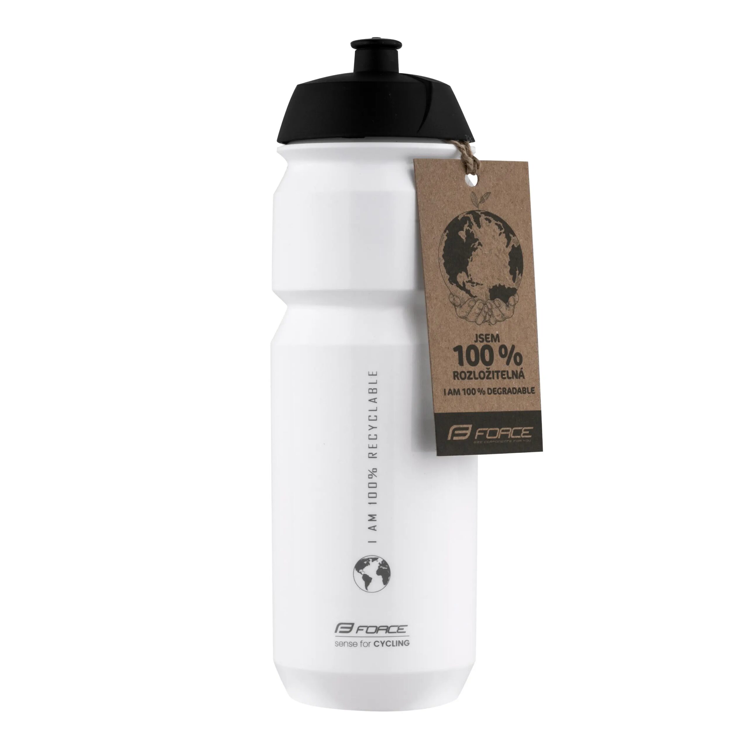 láhev FORCE BIO EARTH 0,75 l, bílo-šedá - Obrázek 2