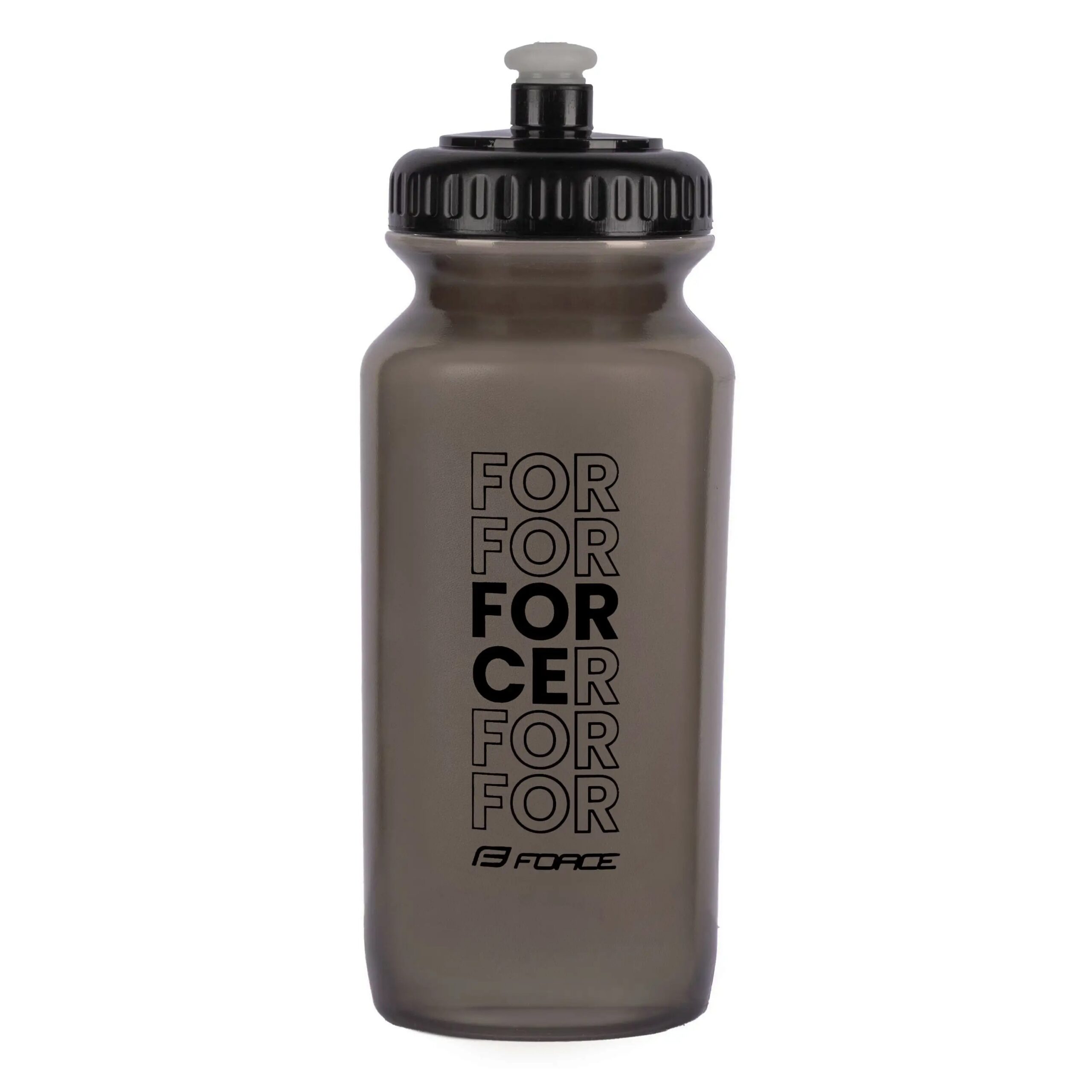 láhev FORCE DAILY 0,5 l, transparentní černá-černá