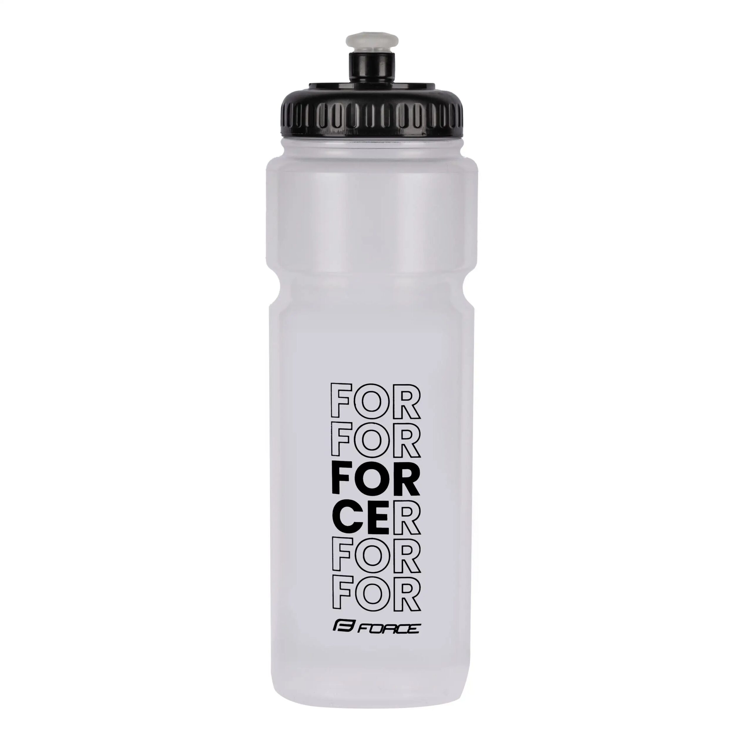 láhev FORCE DAILY 0,75 l, transparentní-černá