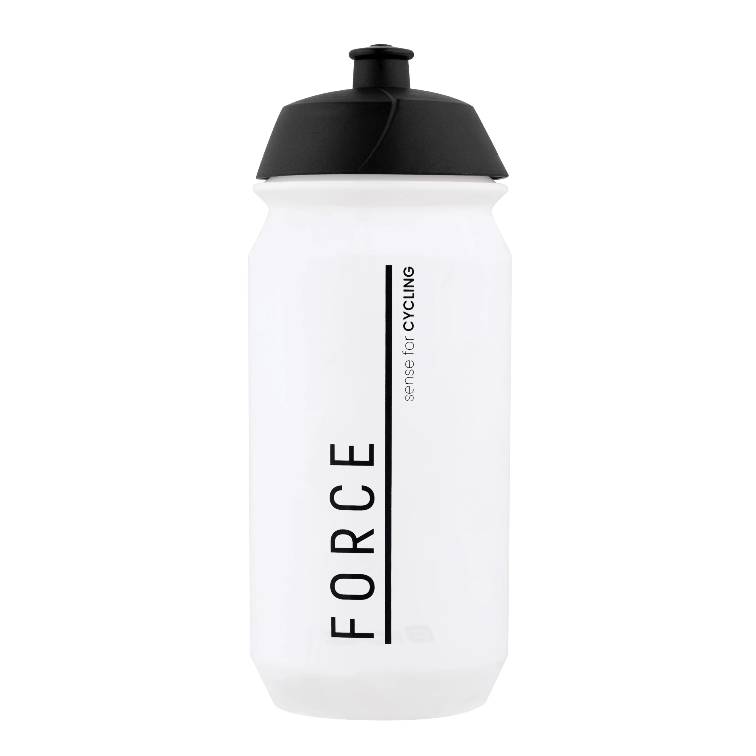 láhev FORCE DIVIDE 0,5 l, transparentní-černá