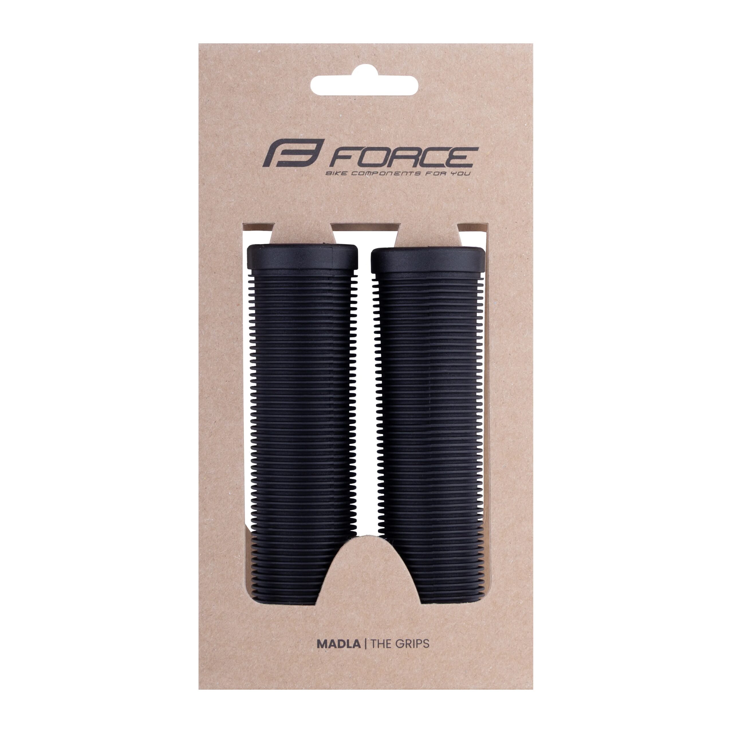 madla FORCE GROOVE gumová, černá, balená - Obrázek 3