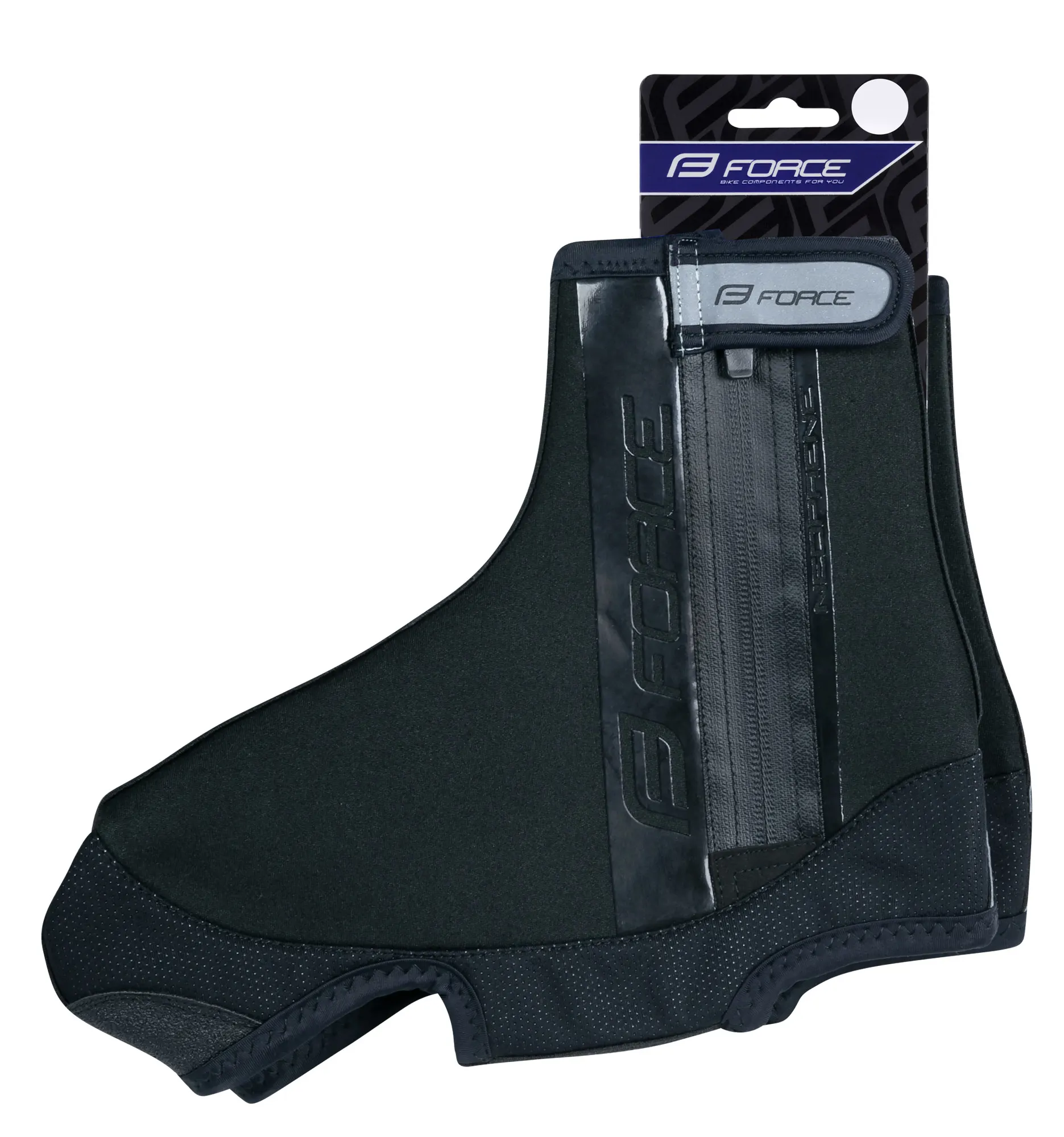 návleky treter F NEOPRENE ROAD, černé L - Obrázek 3