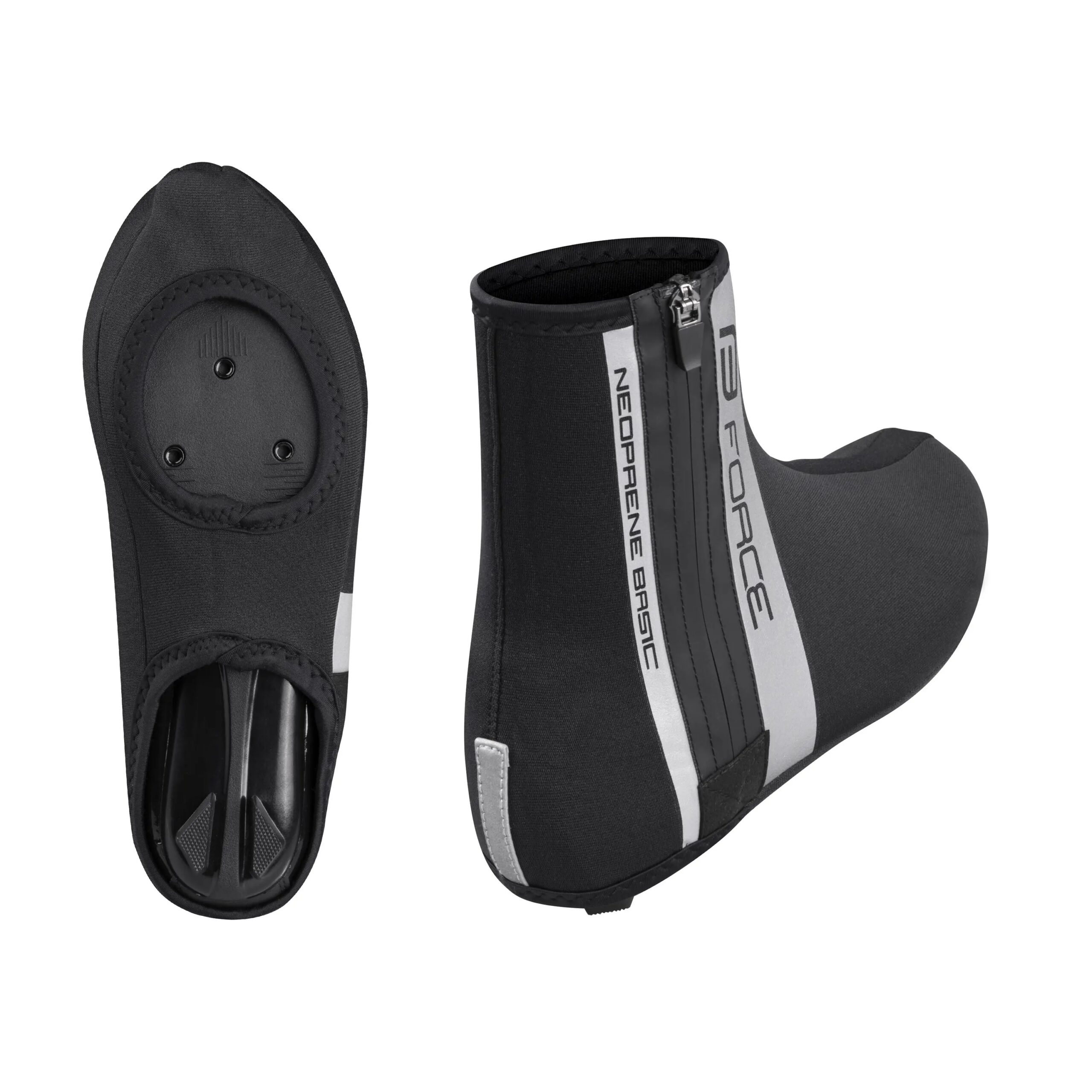 návleky treter FORCE NEOPRENE BASIC ROAD, černé