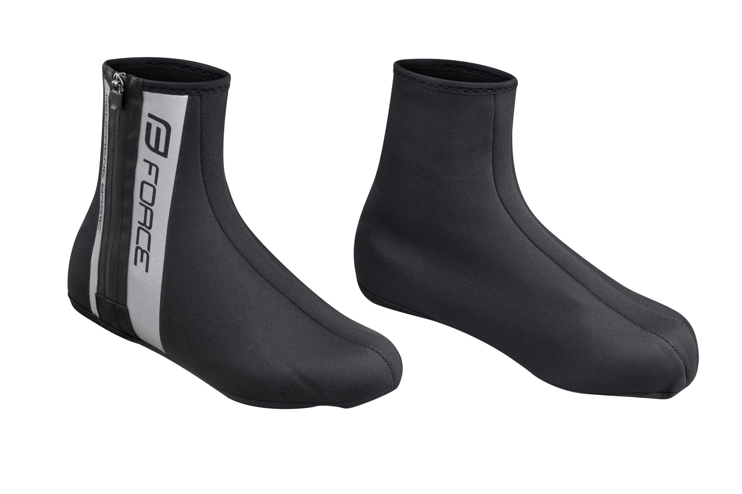 návleky treter FORCE NEOPRENE BASIC ROAD, černé L - Obrázek 2