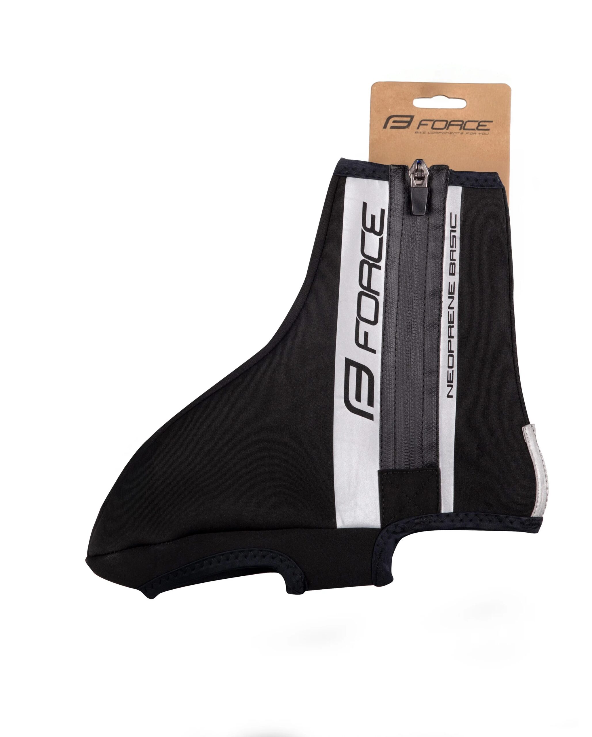 návleky treter FORCE NEOPRENE BASIC ROAD, černé XL - Obrázek 3