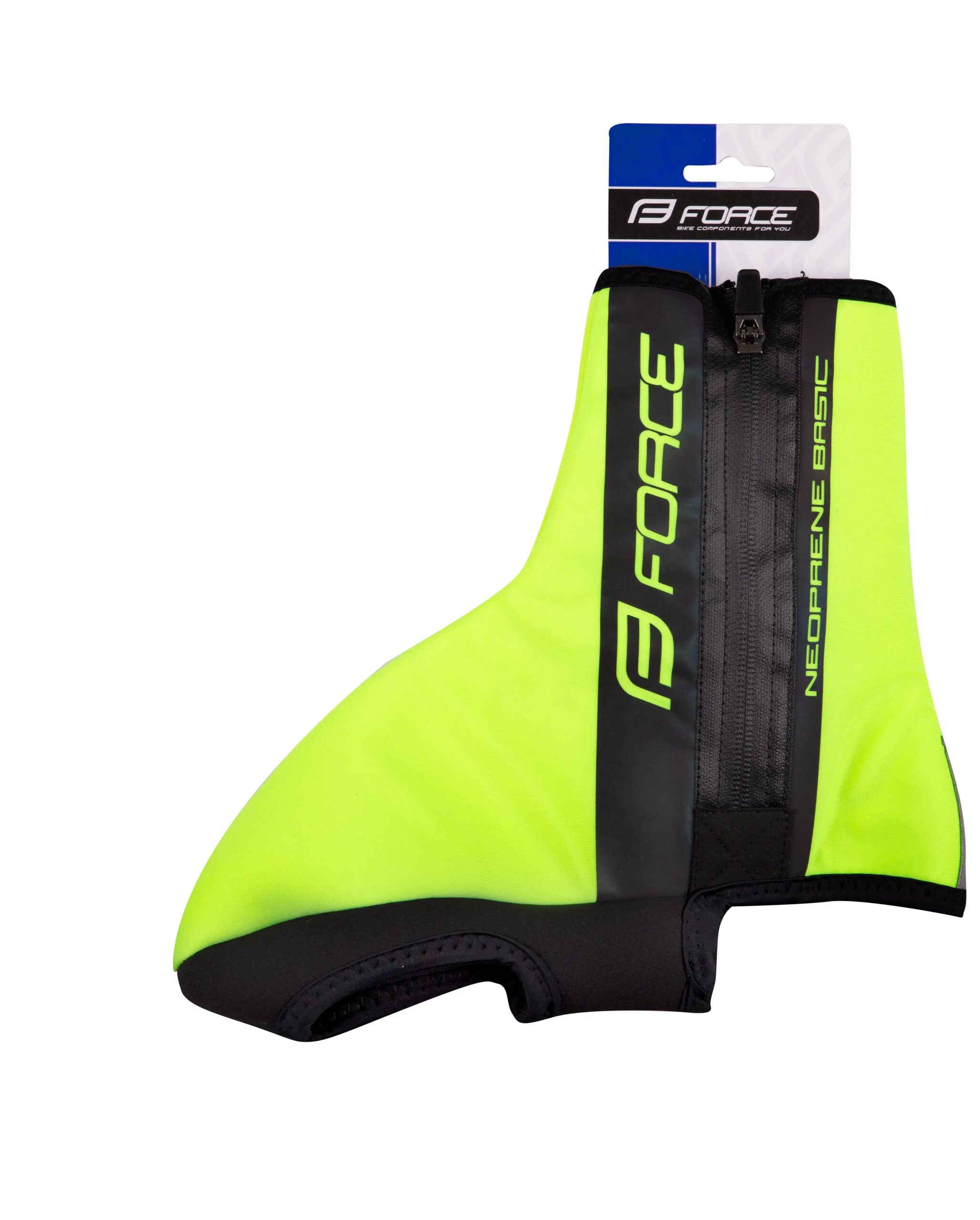 návleky treter FORCE NEOPRENE BASIC ROAD, fluo - Obrázek 3