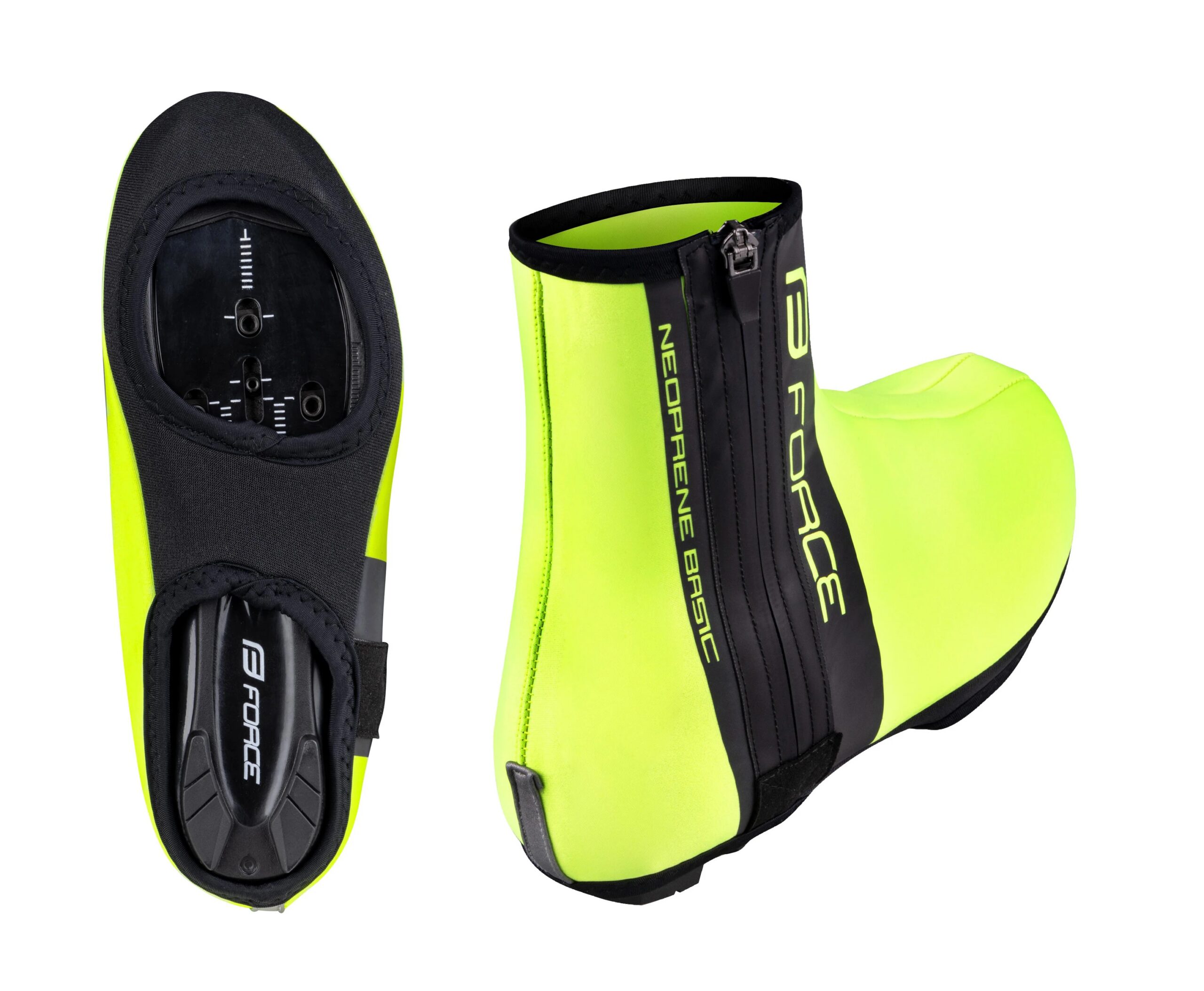 návleky treter FORCE NEOPRENE BASIC ROAD, fluo